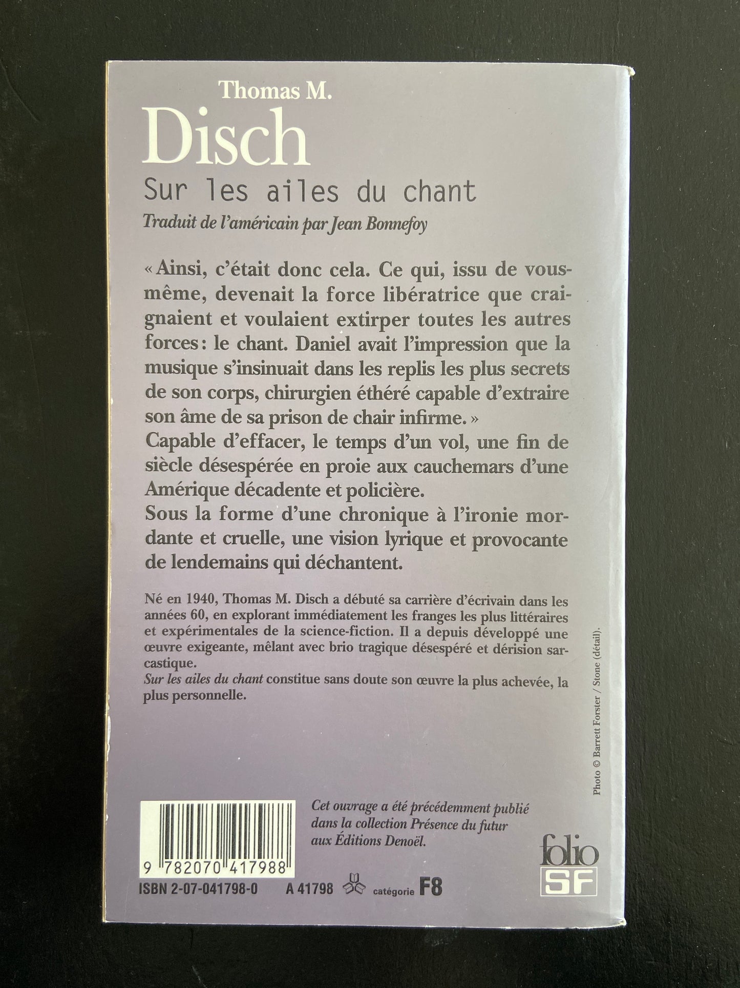 SUR LES AILES DU CHANT