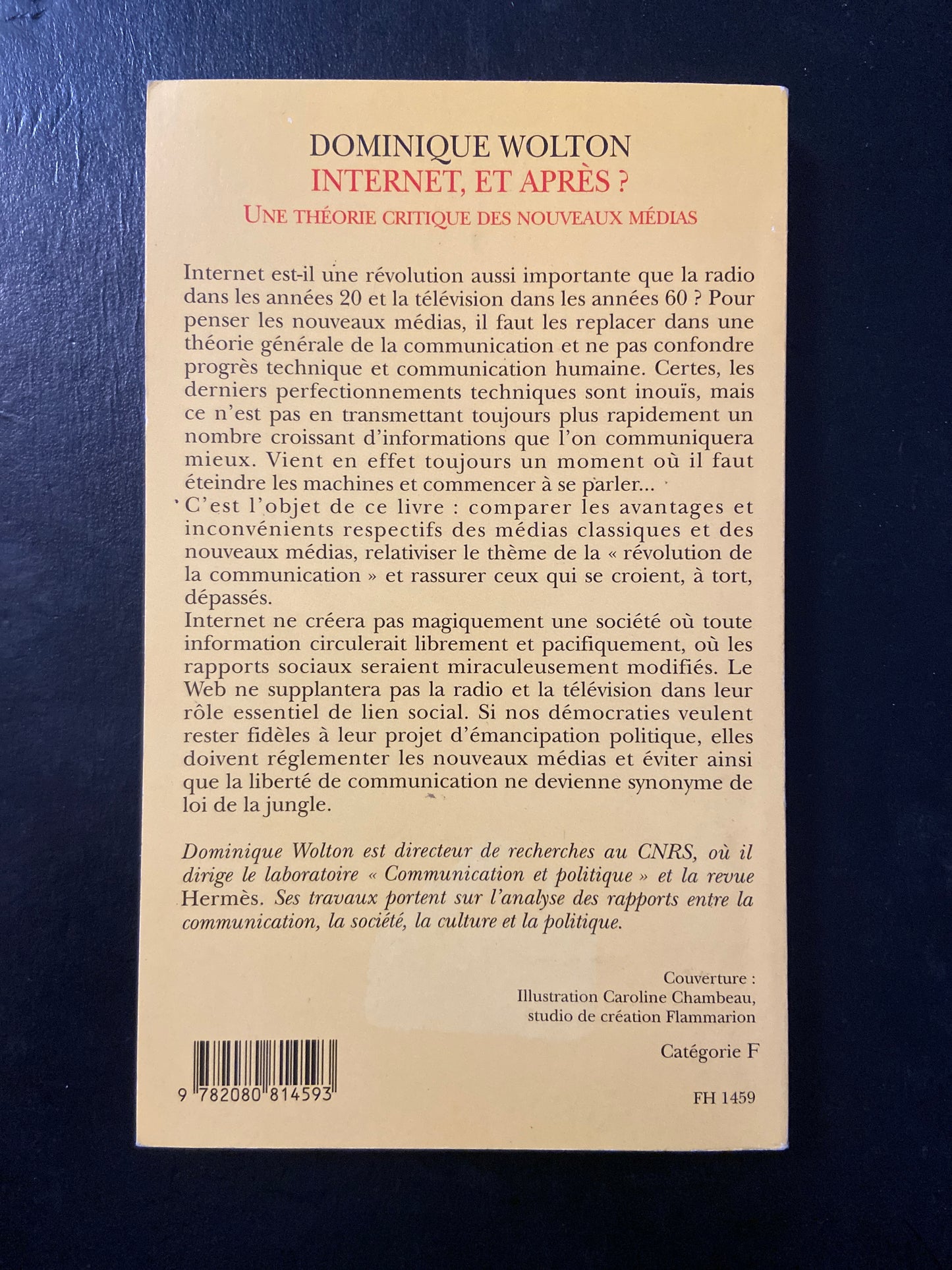 INTERNET ET APRÈS? UNE THÉORIE CRTIQUE DES NOUVEAUX MÉDIAS