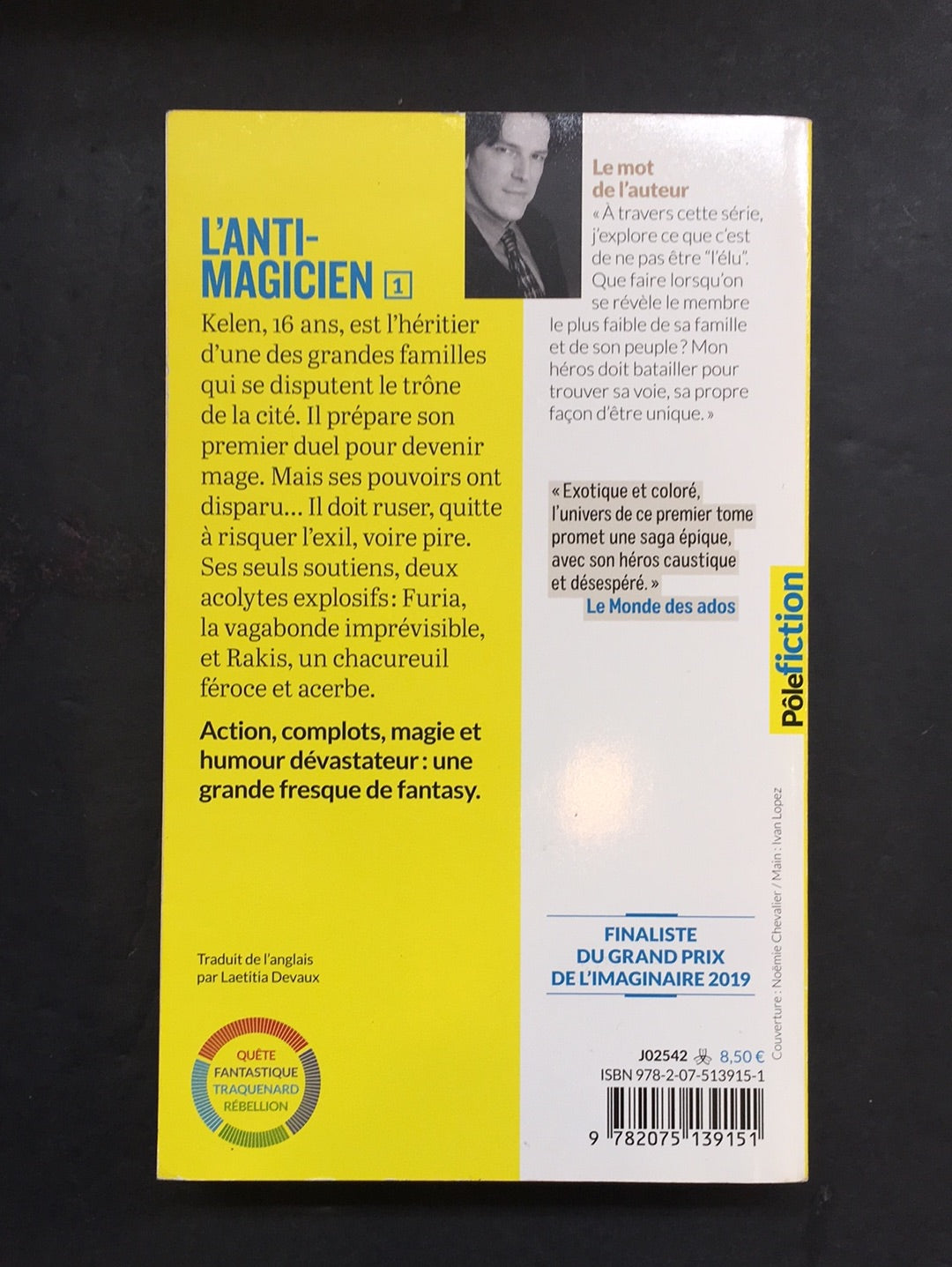 L'ANTI-MAGICIEN - T.01
