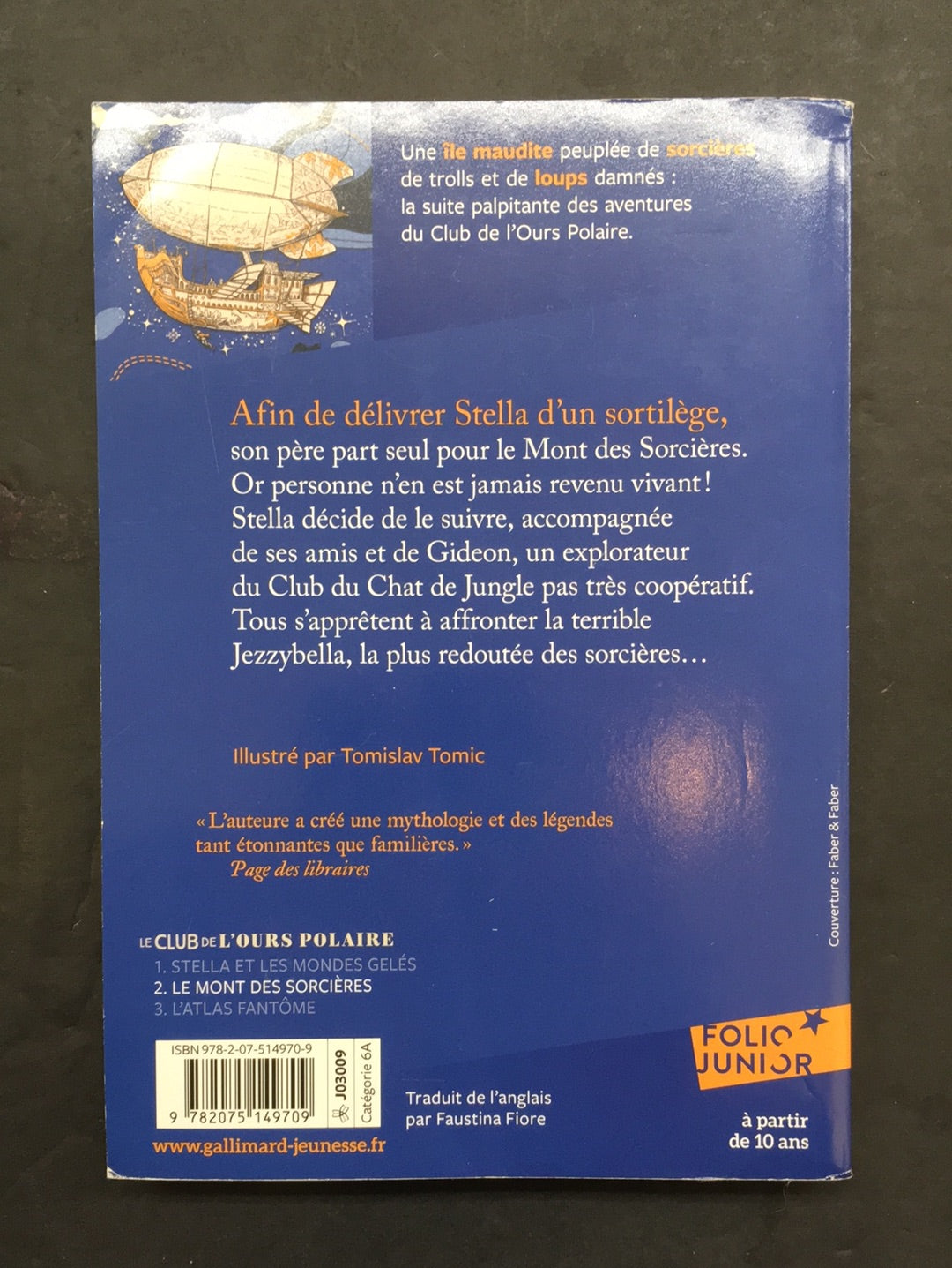 LE CLUB DE L'OURS POLAIRE - T.02 LE MONT DES SORCIÈRES