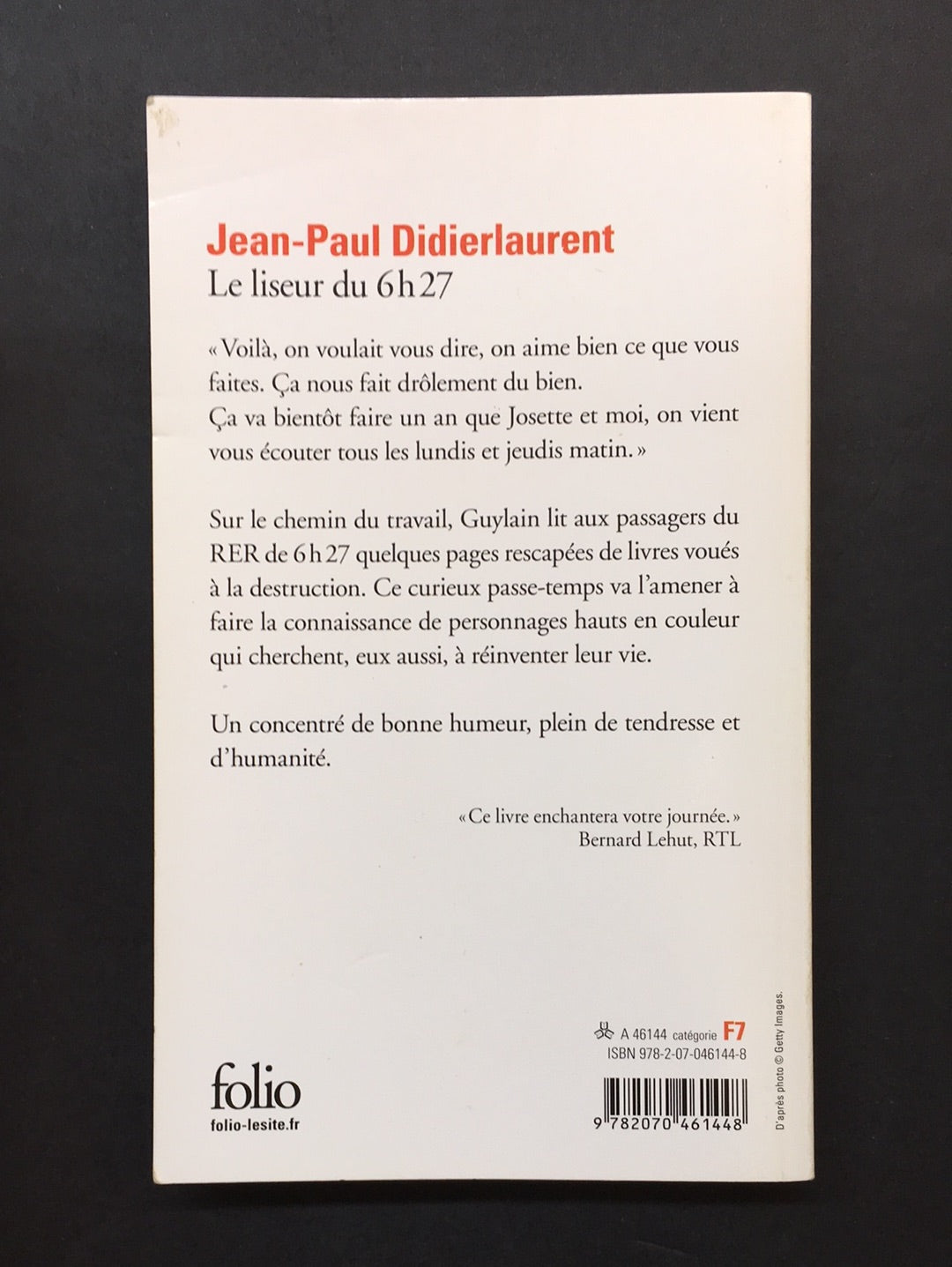 LE LISEUR DU 6H27