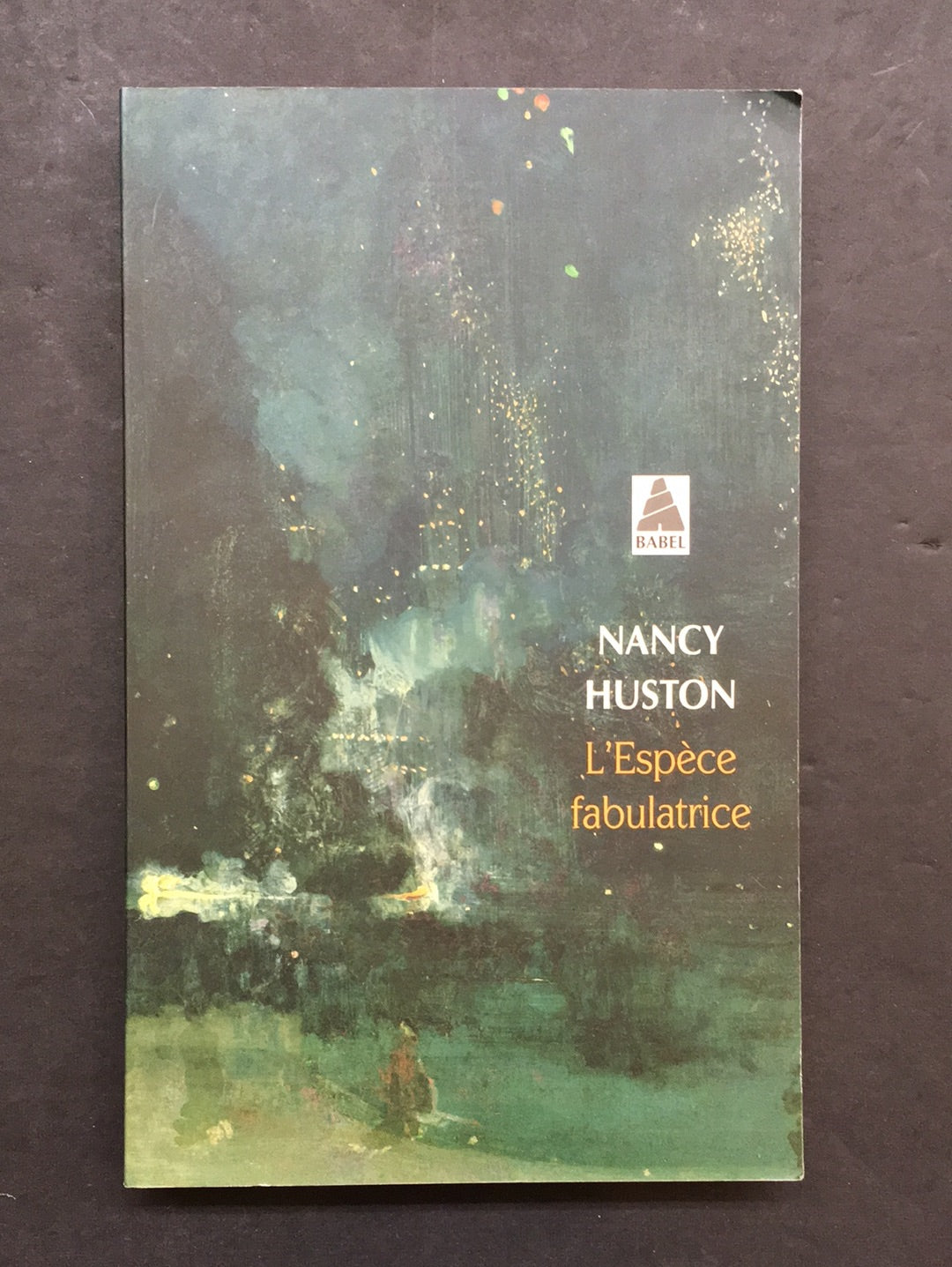 L'ESPÈCE FABULATRICE