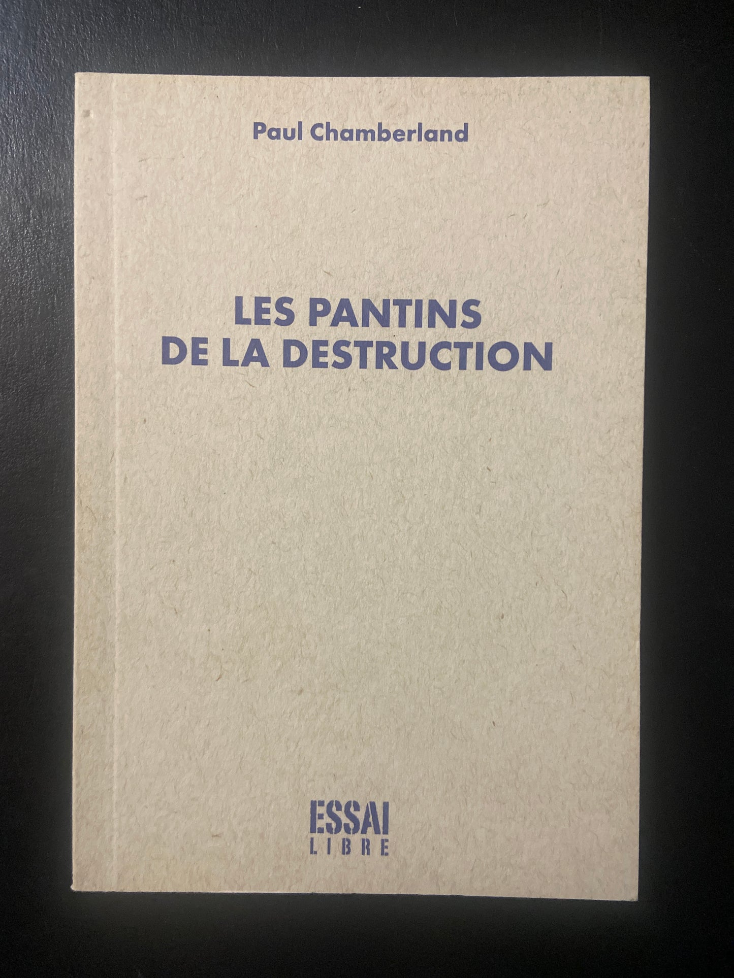 LES PANTINS DE LA DESTRUCTION