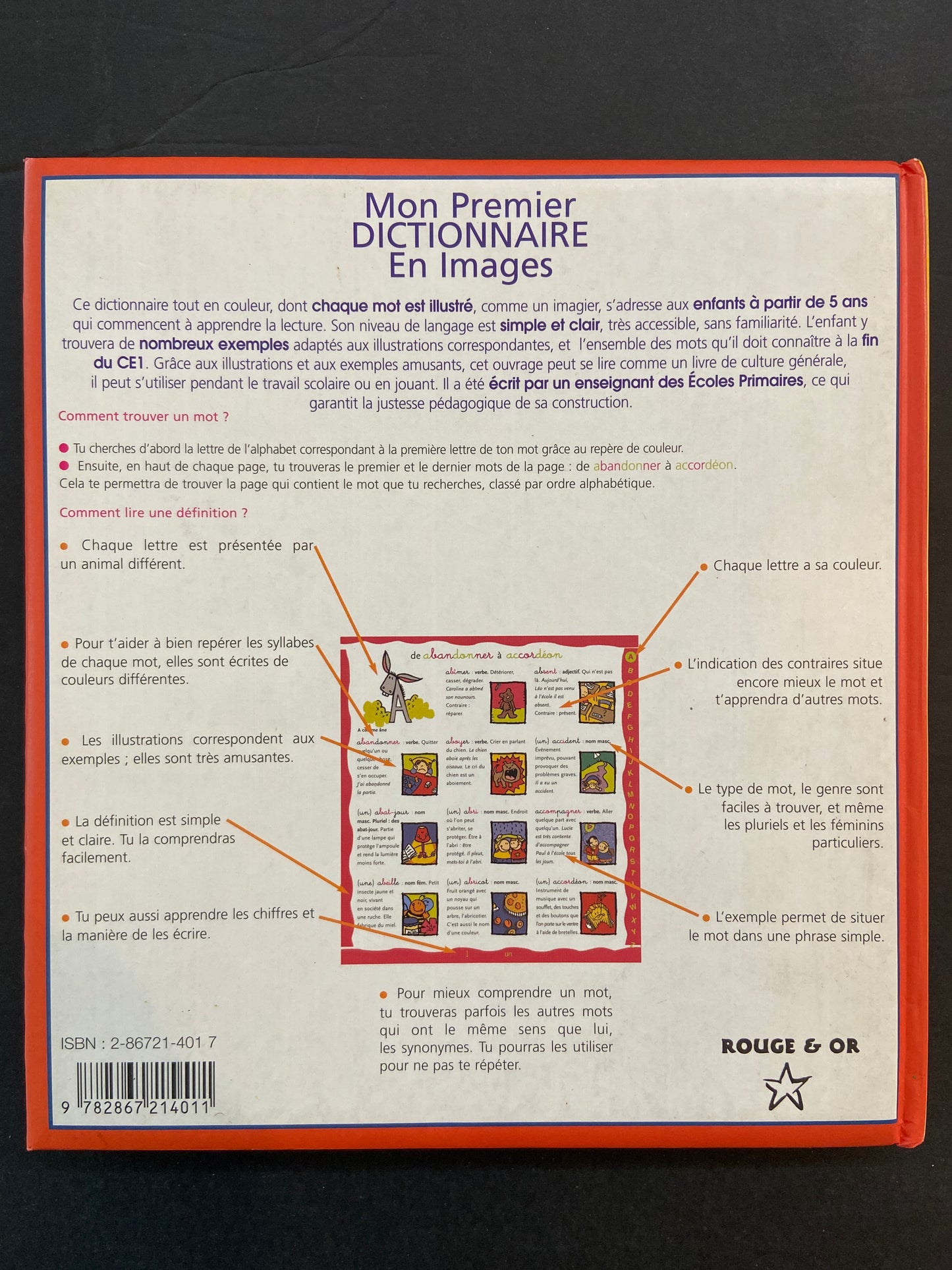 MON PREMIER DICTIONNAIRE EN IMAGES