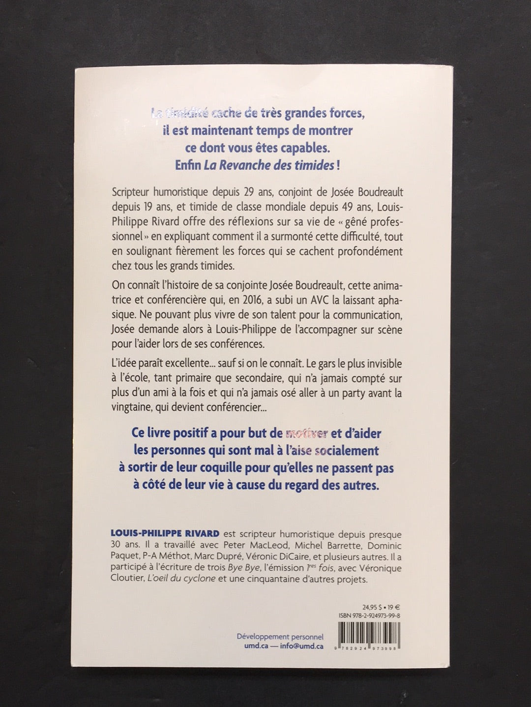 LA REVANCHE DES TIMIDES