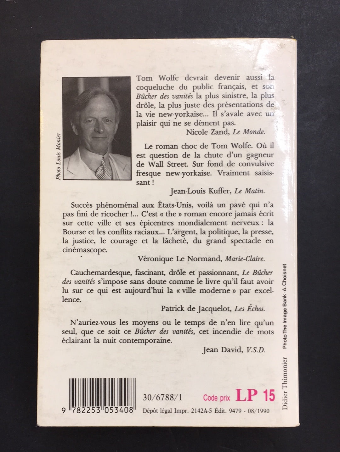 LE BÛCHER DES VANITÉS
