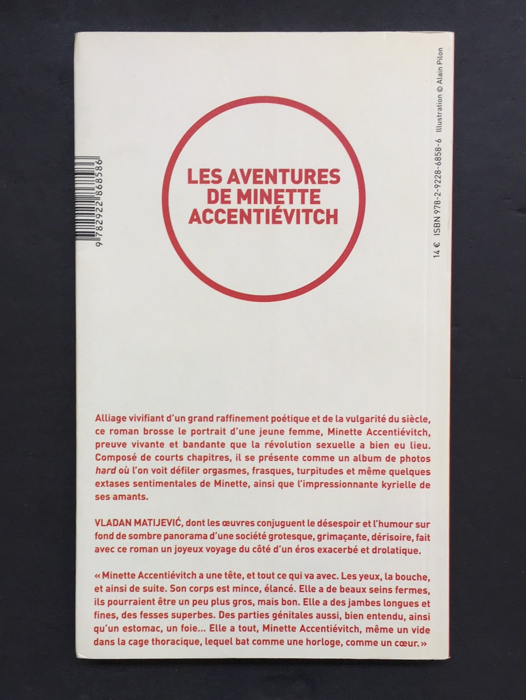 LES AVENTURES DE MINETTE ACCENTIÉVITCH