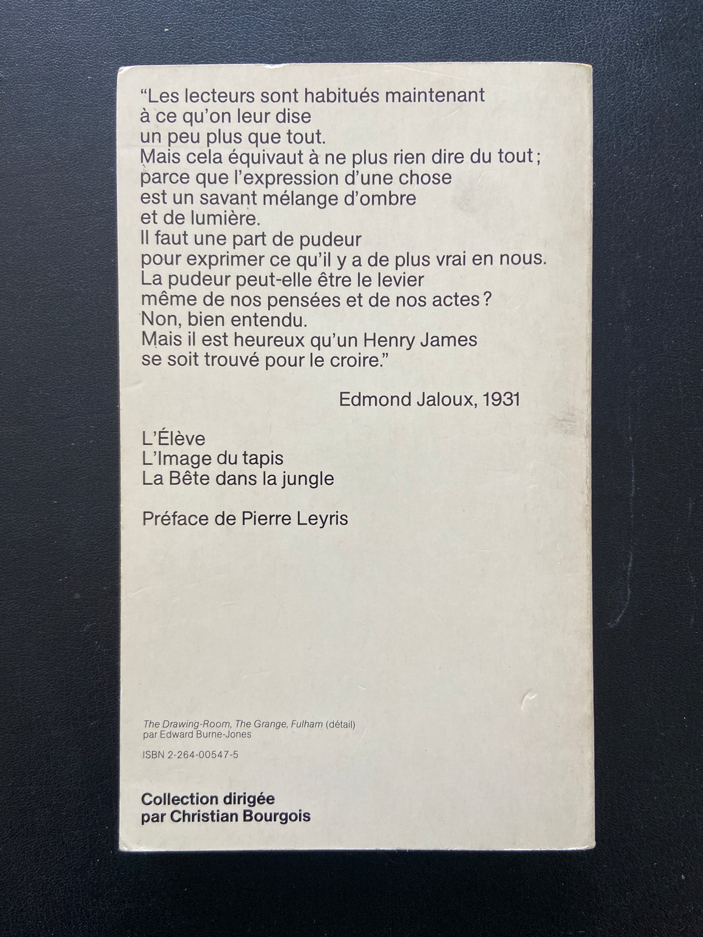 L'ÉLÈVE