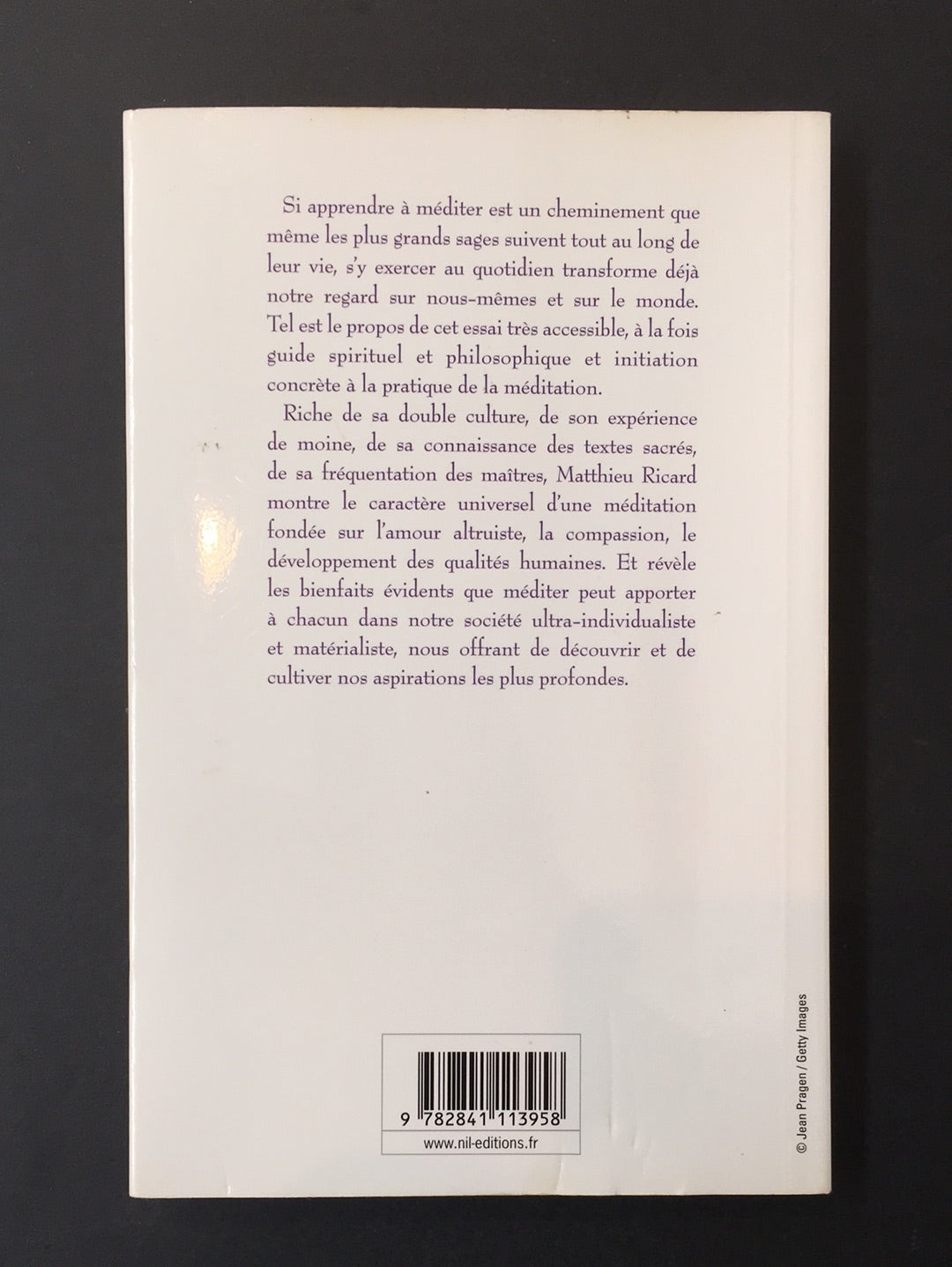 L'ART DE LA MÉDITATION
