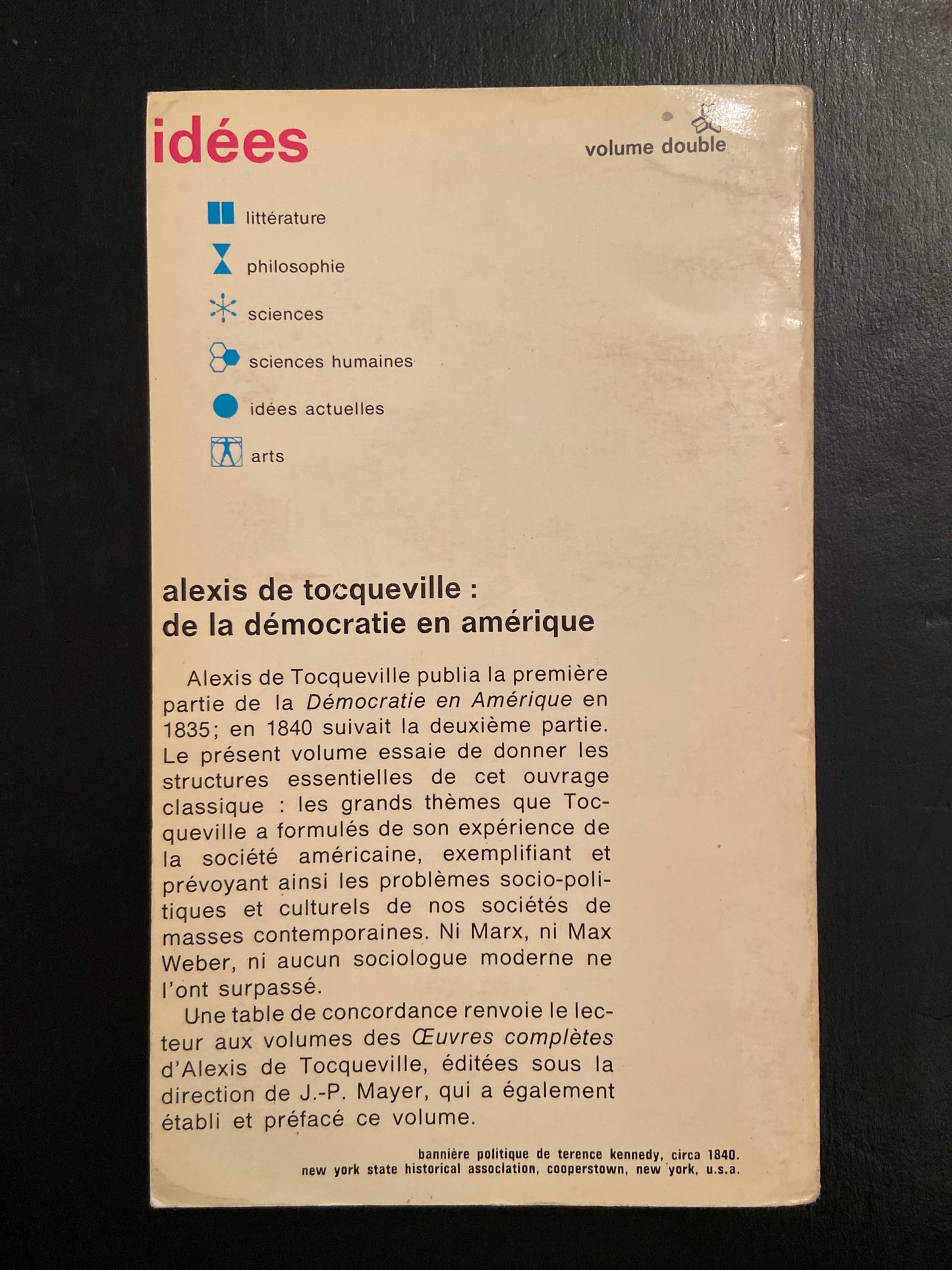 DE LA DÉMOCRATIE EN AMÉRIQUE - LES GRANDS THÈMES