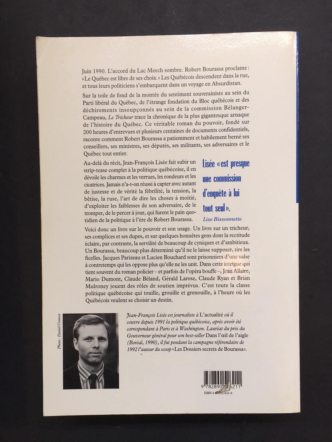 LE TRICHEUR - TOME 01 - 1990-1991