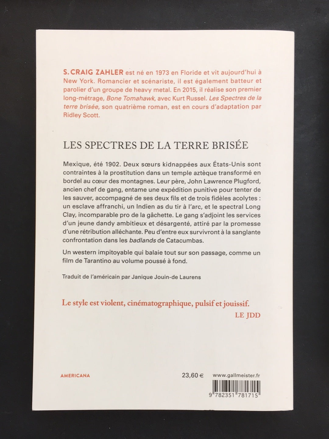 LES SPECTRES DE LA TERRE BRISÉE