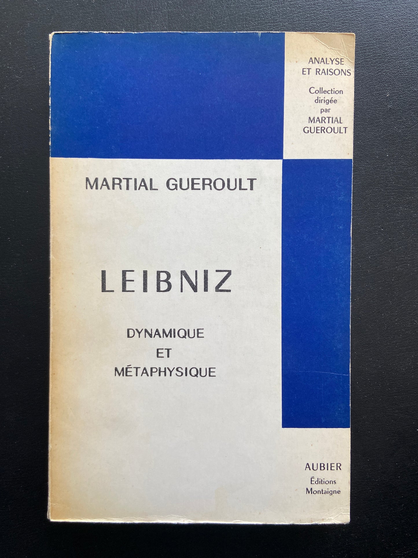 LEIBNIZ - DYNAMIQUE ET MÉTAPHYSIQUE