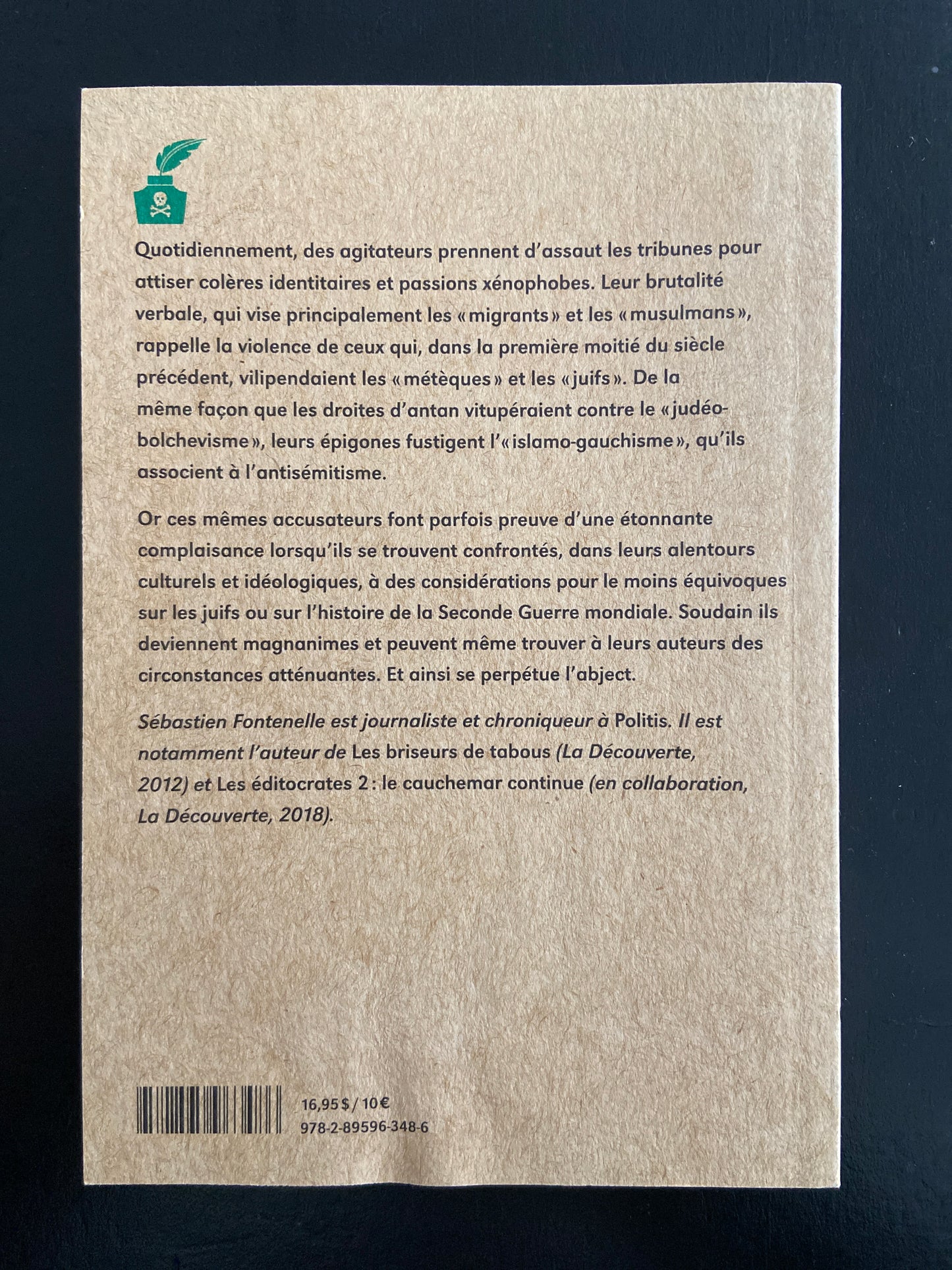 LES EMPOISONNEURS - ANTISÉMITES, ISLAMOPHOBIE, XÉNOPHOBIE