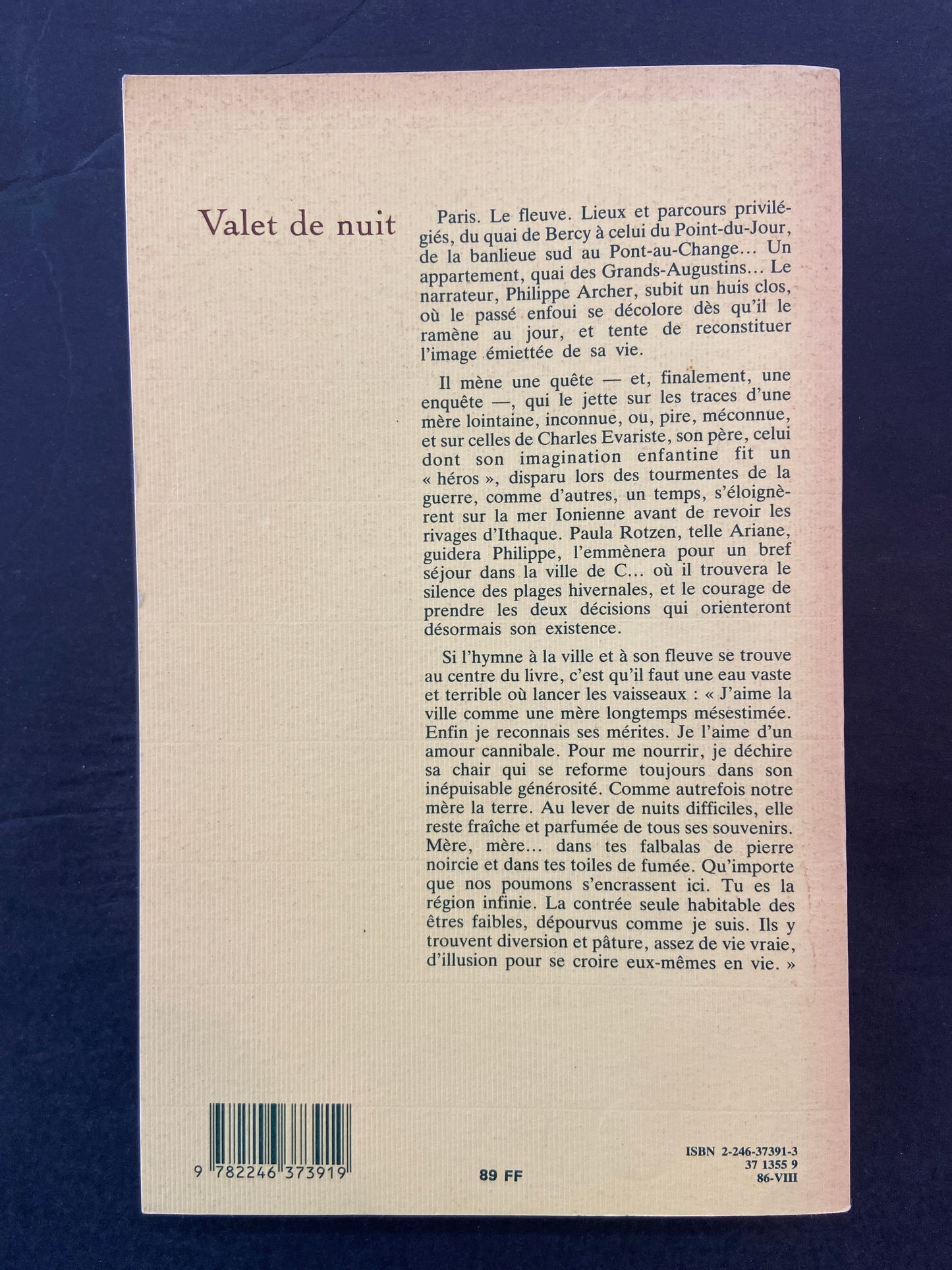 VALET DE NUIT