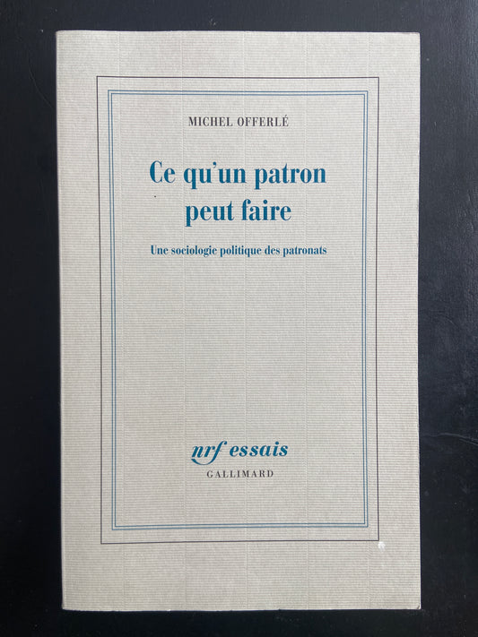 CE QU'UN PATRON PEUT FAIRE