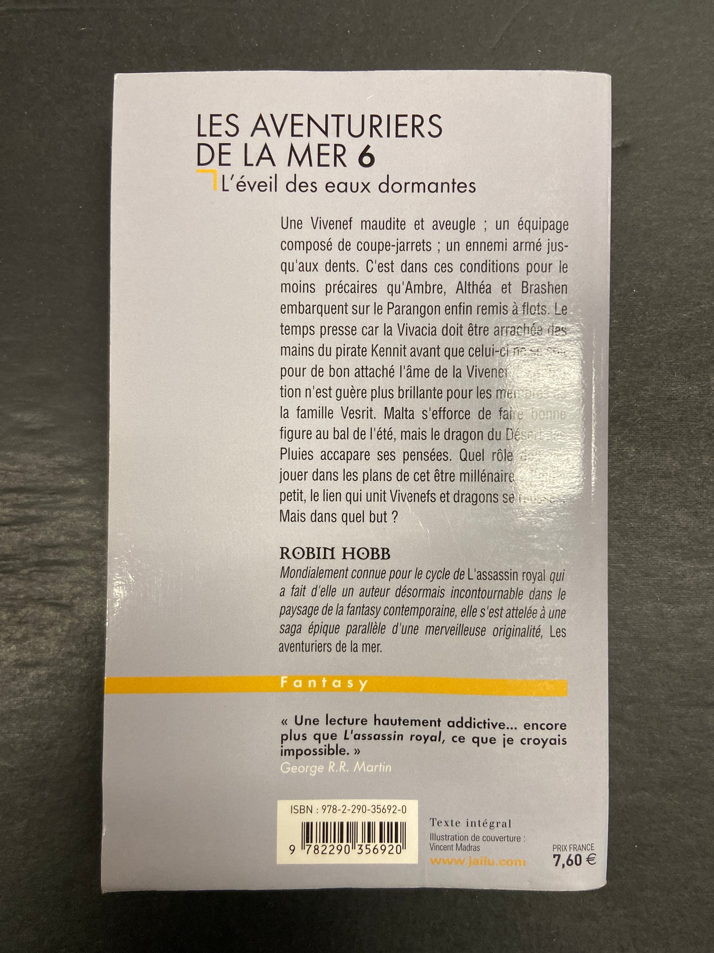 LES AVENTURIERS DE LA MER - TOME 06 - L'ÉVEIL DES EAUX DORMANTES