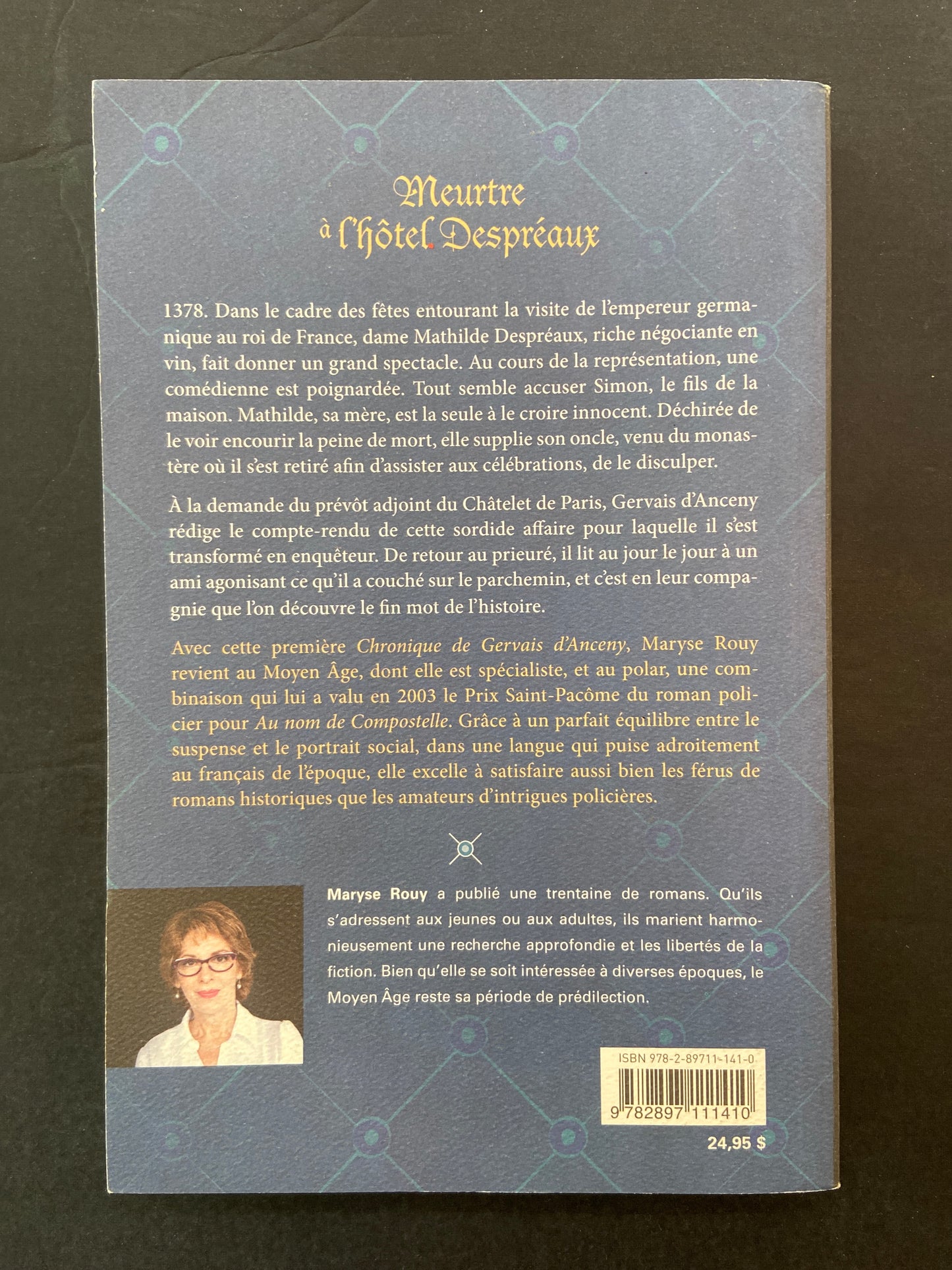 MEURTRE À L'HÔTEL DESPRÉAUX