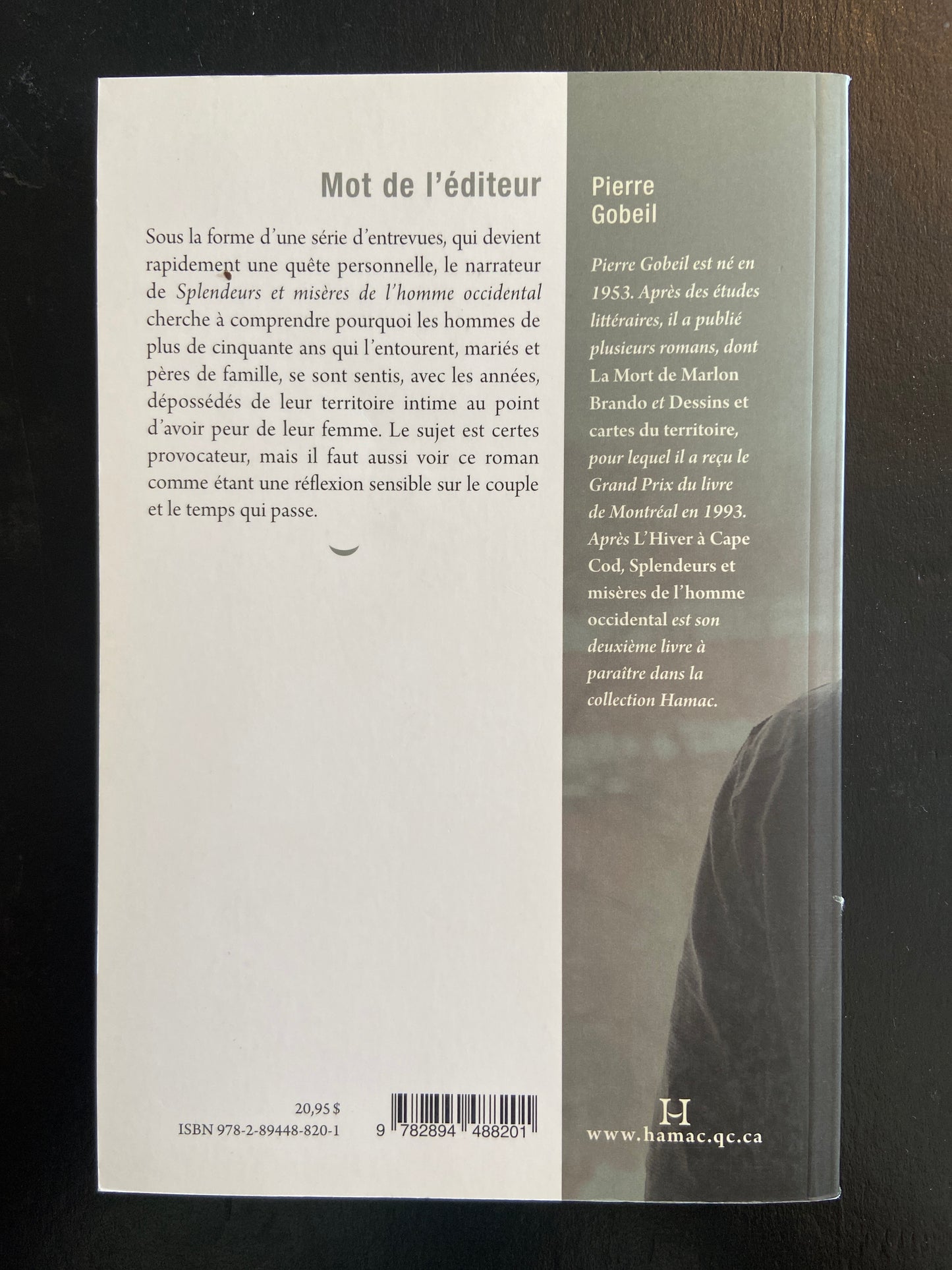 SPLENDEURS ET MISÈRES DE L'HOMME OCCIDENTAL