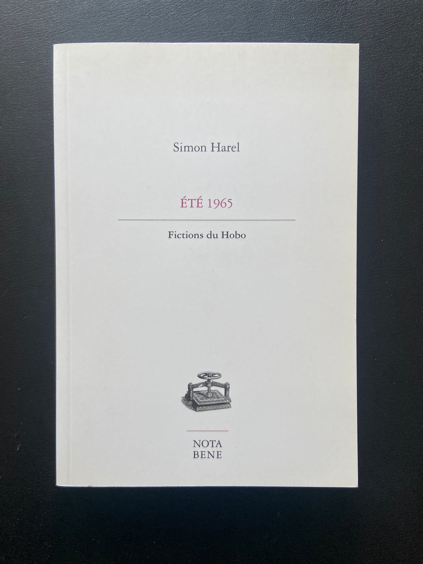 ÉTÉ 1965 - FICTIONS DU HOBO