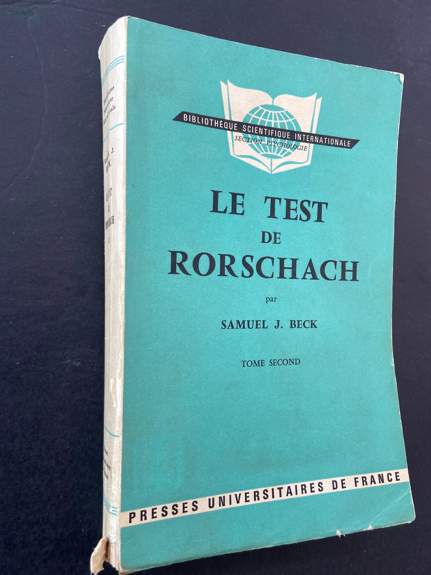 LE TEST DE RORSCHACH - TOMES PREMIER ET SECOND