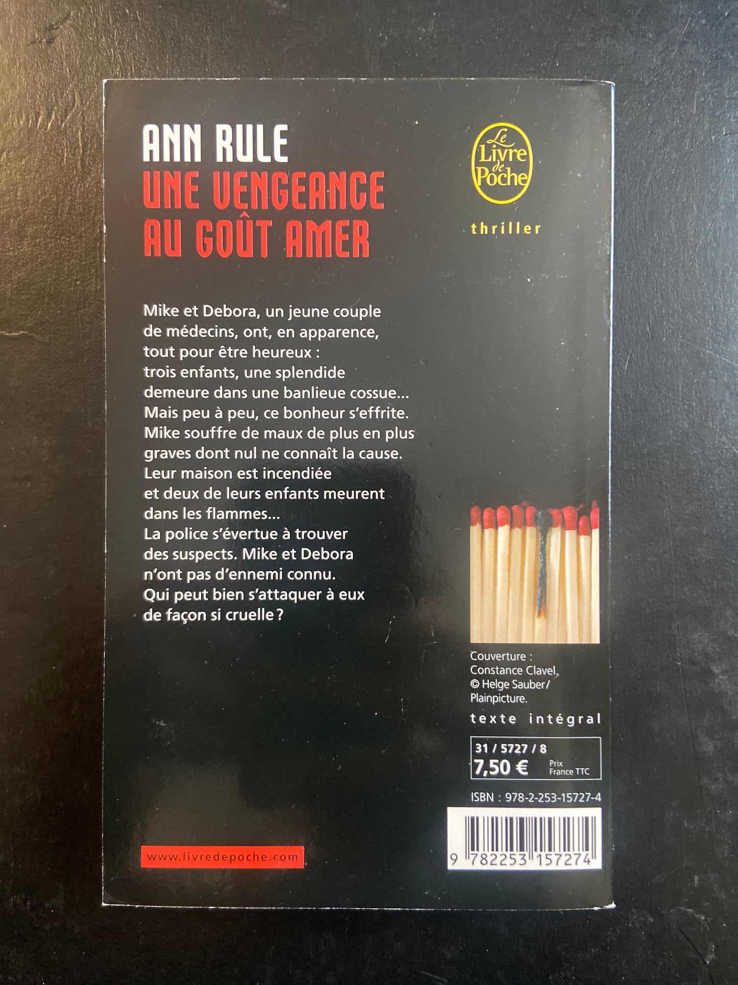 UNE VENGEANCE AU GOÛT AMER