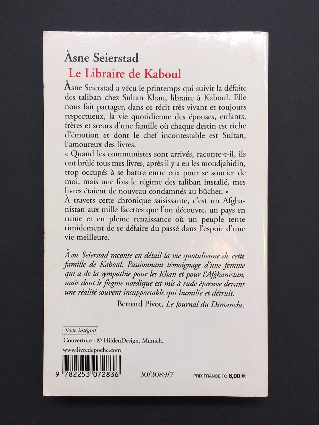 LE LIBRAIRE DE KABOUL