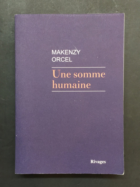 UNE SOMME HUMAINE