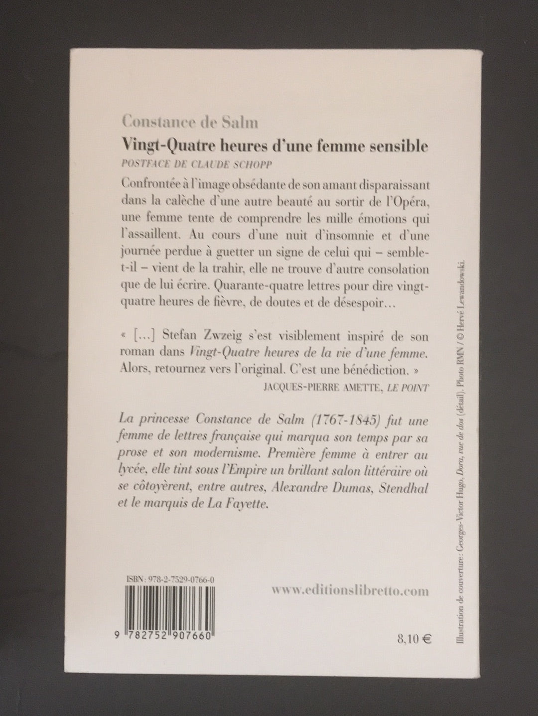 VINGT-QUATRE HEURES D'UNE FEMME SENSIBLE