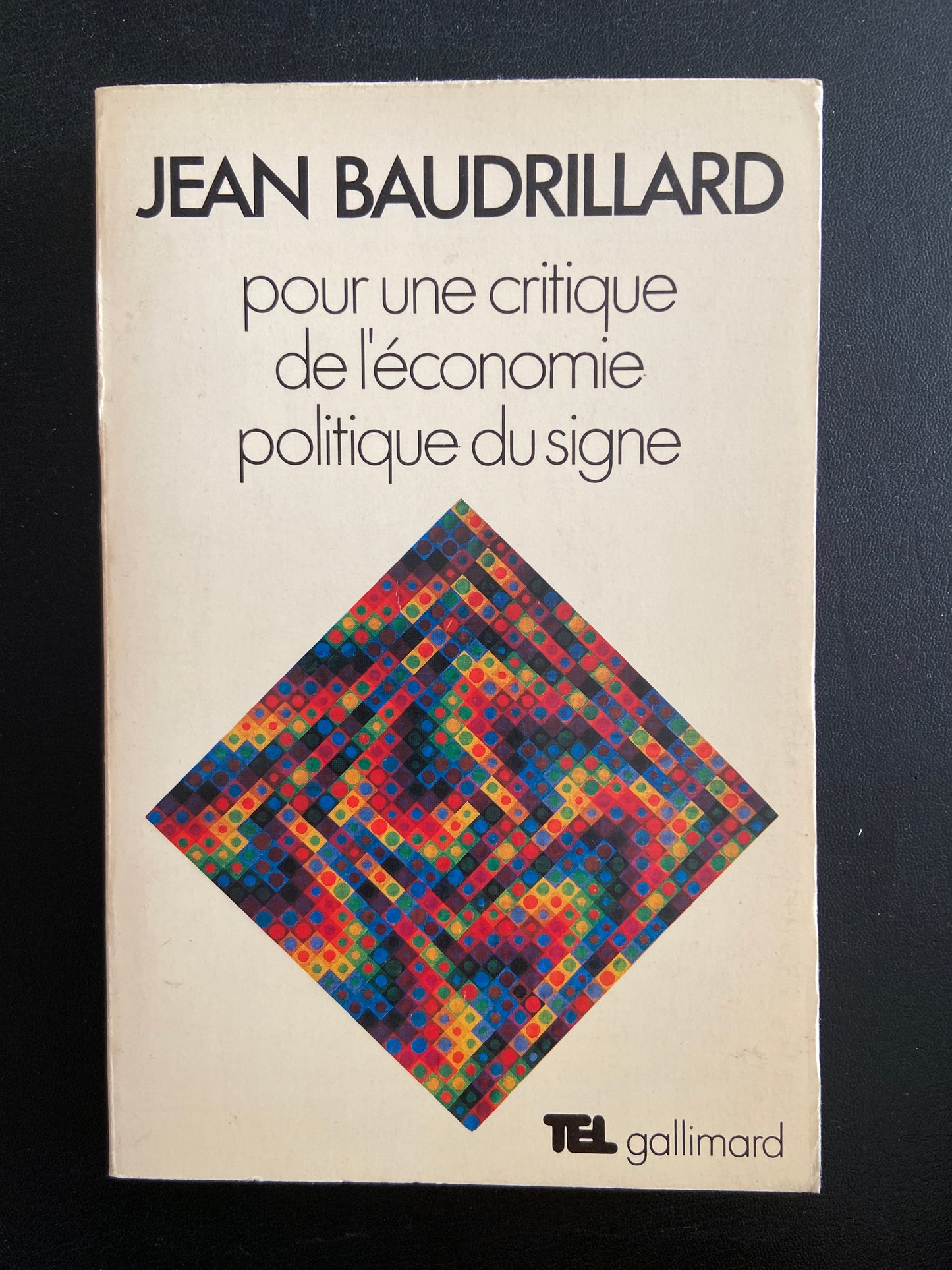 POUR UNE CRITIQUE DE L'ÉCONOMIE - POLITIQUE DU SIGNE