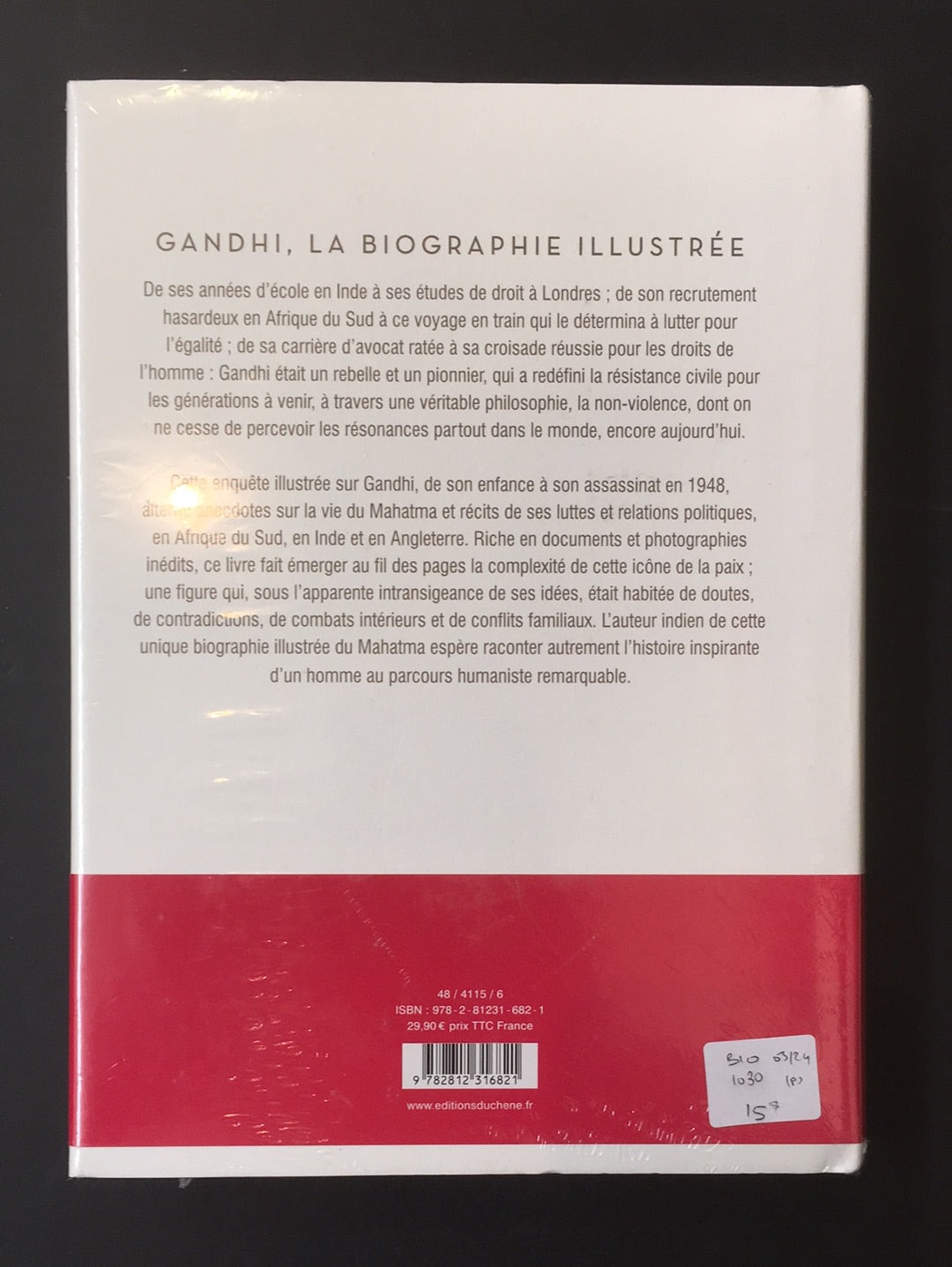 GANDHI - LA BIOGRAPHIE ILLUSTRÉE