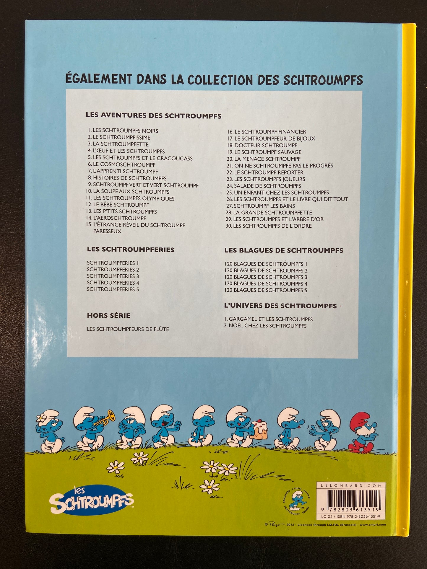 LE SCHTROUMPF SAUVAGE - T.19