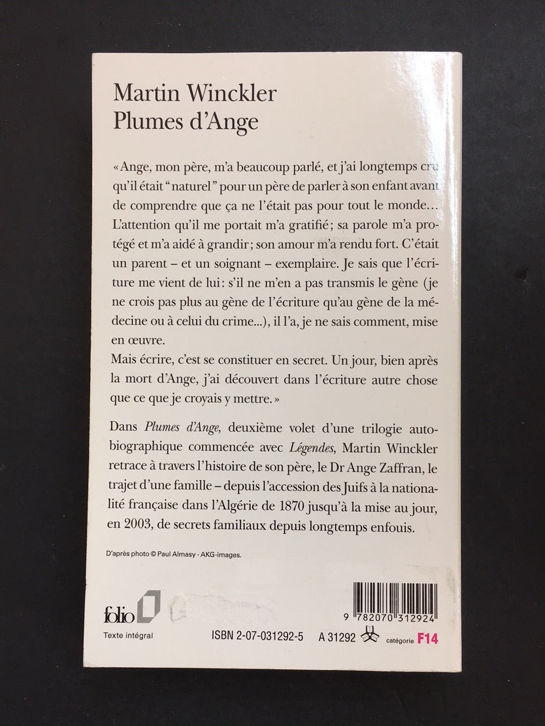 PLUMES D'ANGE