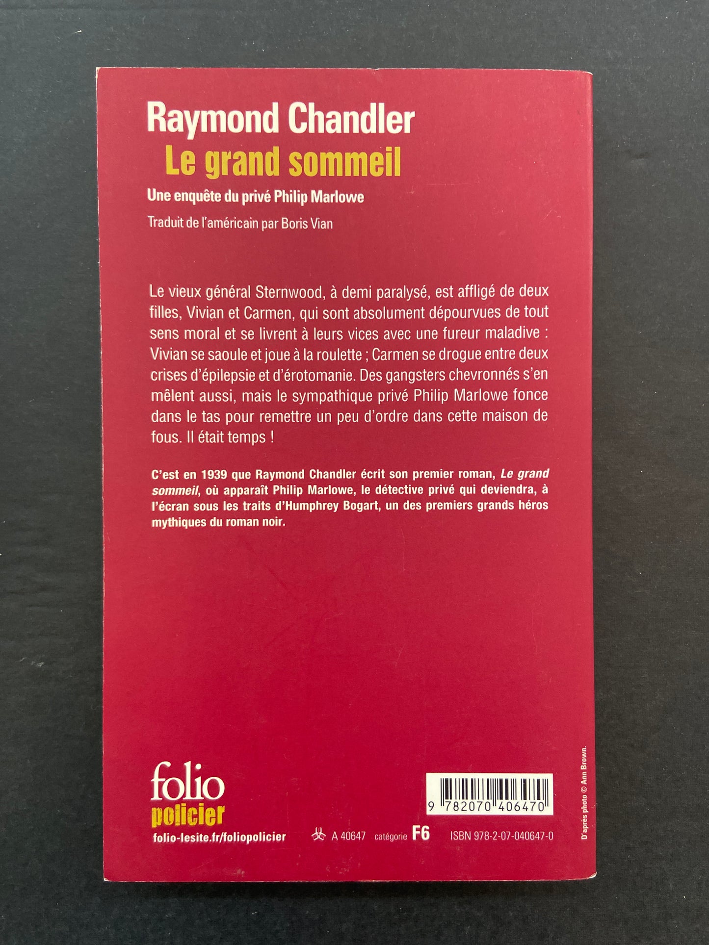 LE GRAND SOMMEIL
