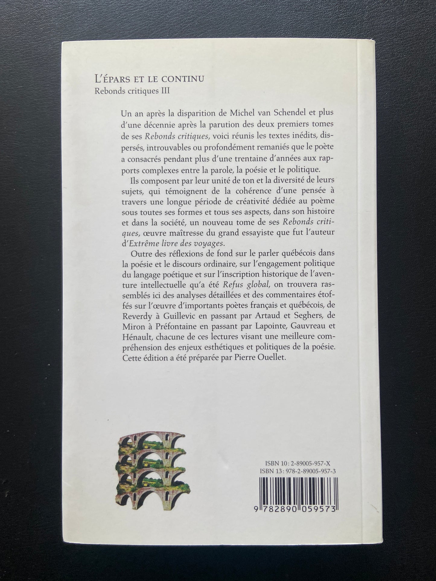 L'ÉPARS ET LE CONTINU - REBONDS CRITIQUES - T.03