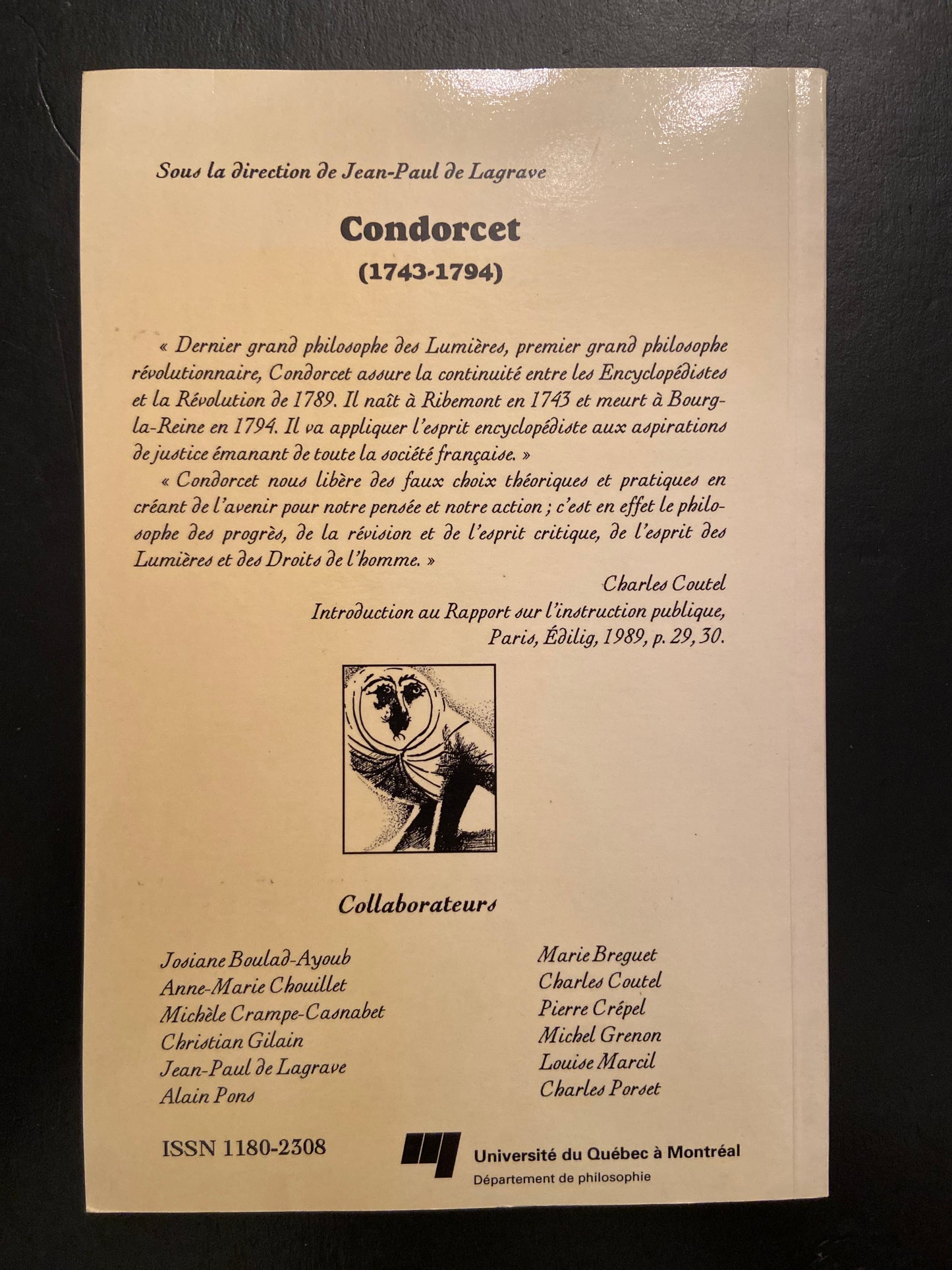 REVUE LEKTON VOL.3 N°1 - CONDORCET