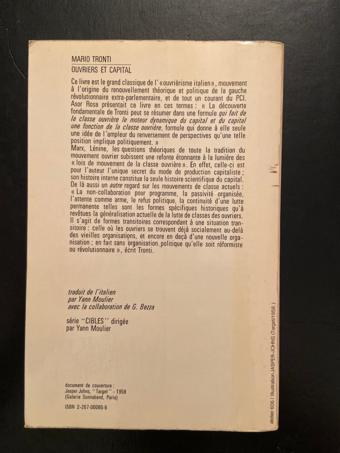 OUVRIERS ET CAPITAL