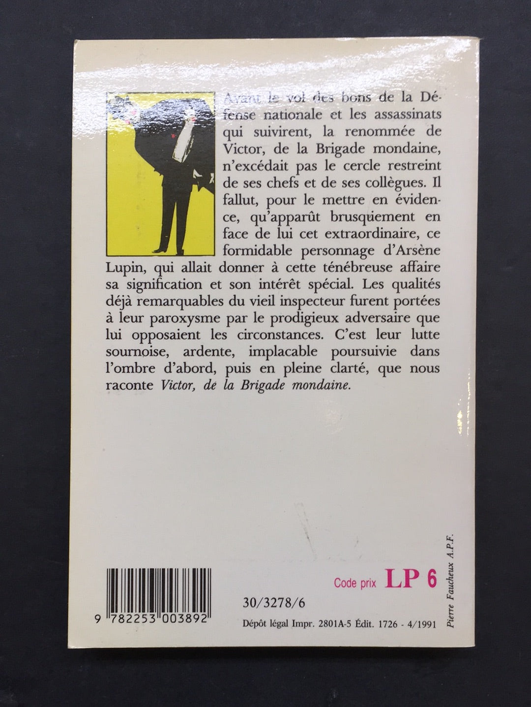 ARSÈNE LUPIN - VICTOR DE LA BRIGADE MONDAINE