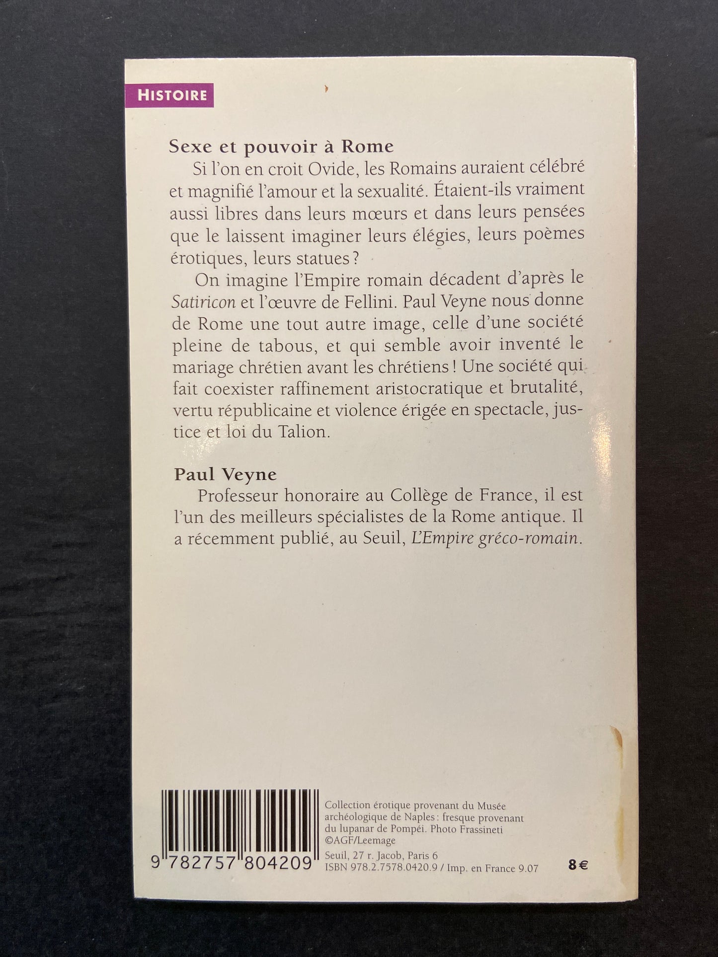 SEXE ET POUVOIR À ROME
