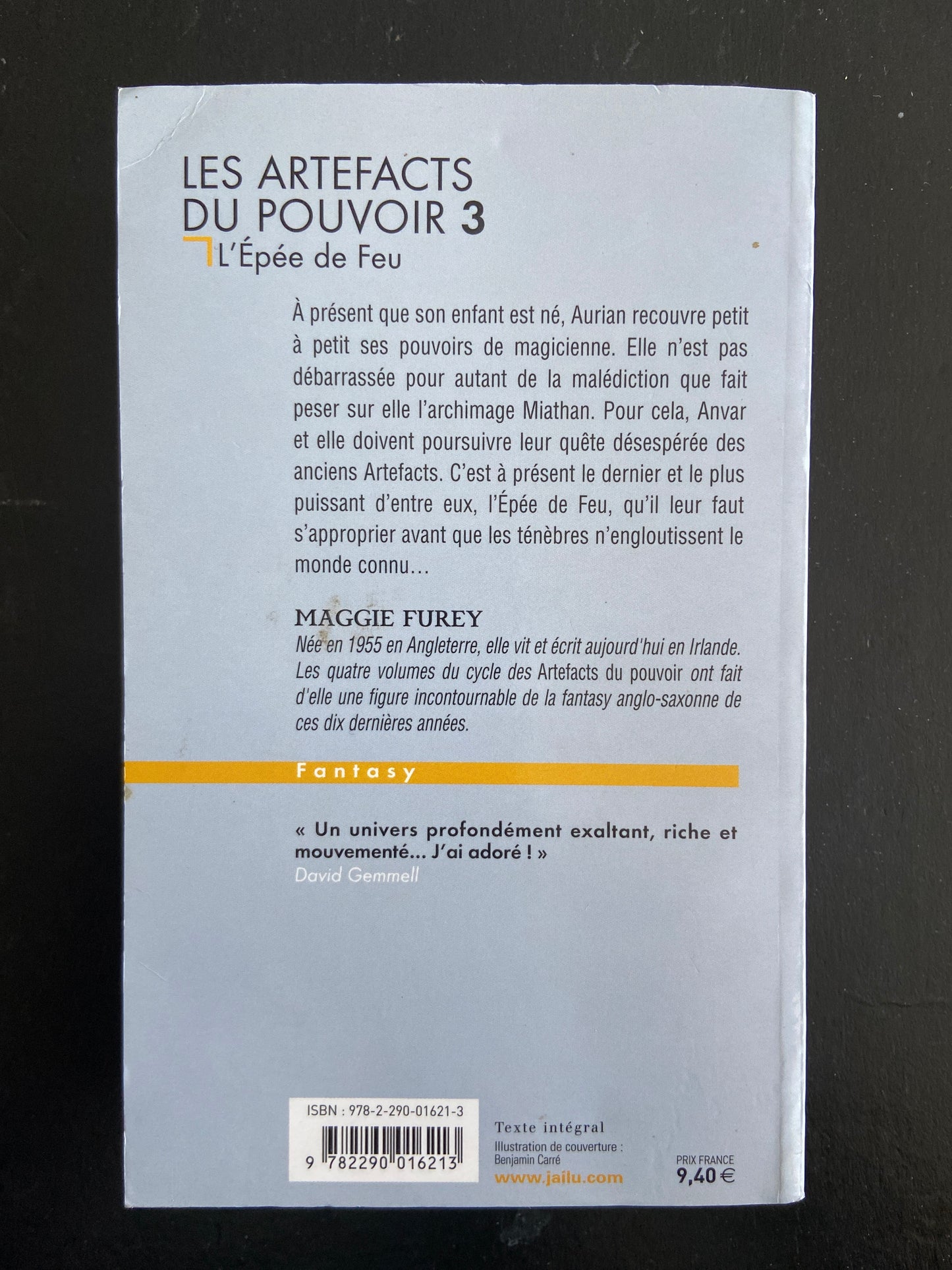 L’ÉPÉE DE FEU - TOME 03 - LES ARTEFACTS DU POUVOIR