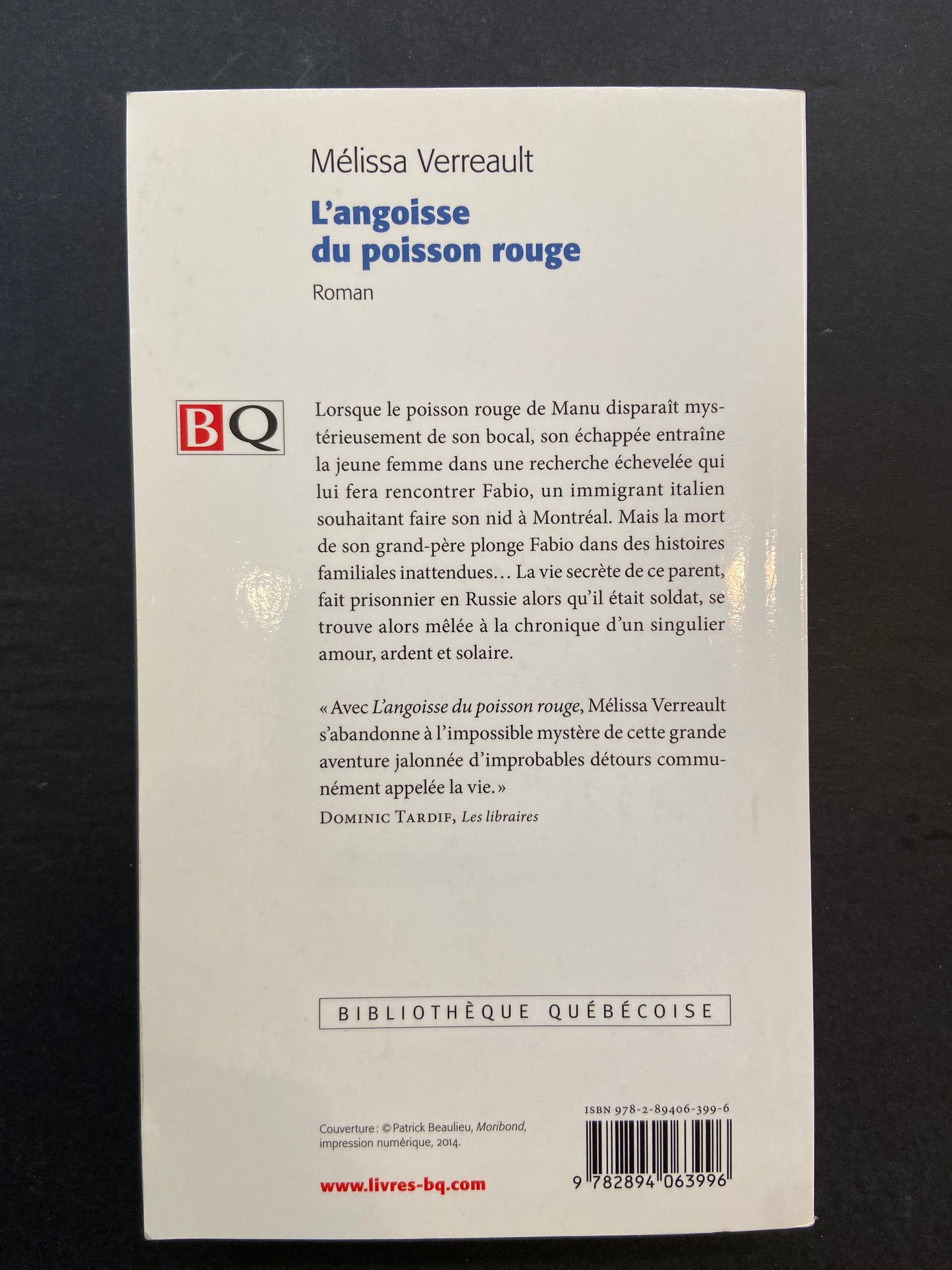L'ANGOISSE DU POISSON ROUGE