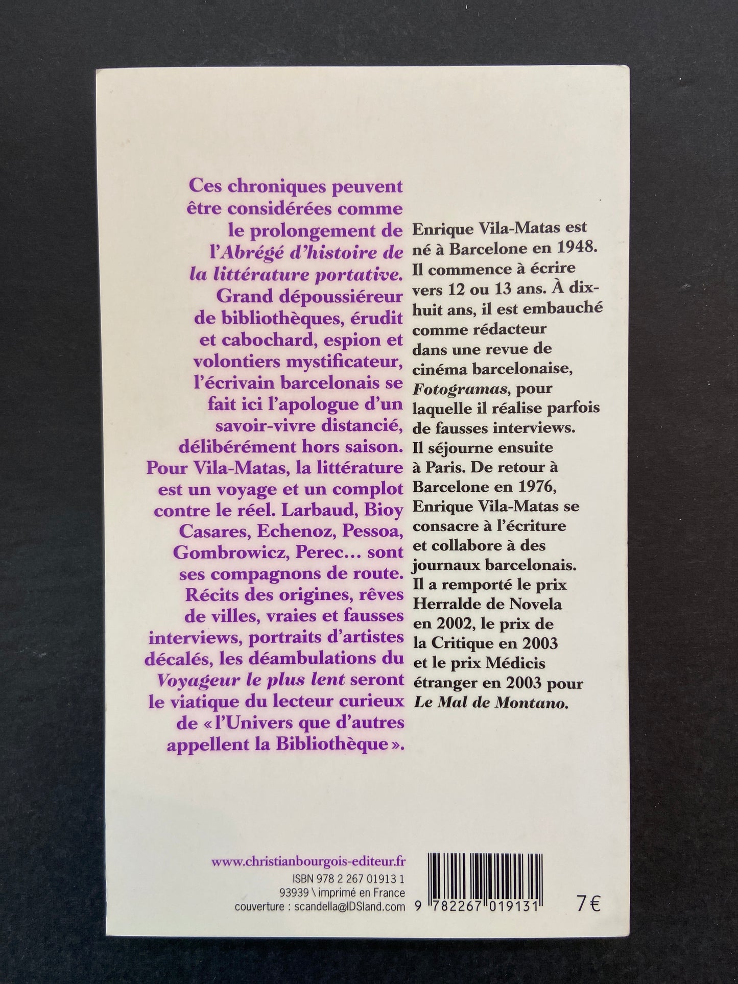 LE VOYAGEUR LE PLUS LENT