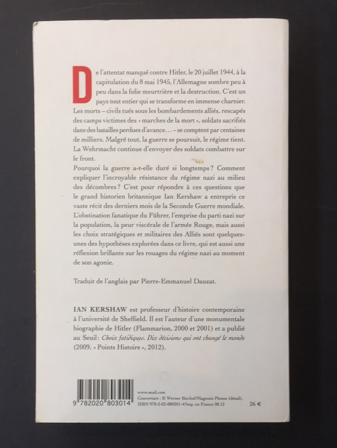 LA FIN - ALLEMAGNE 1944-1945