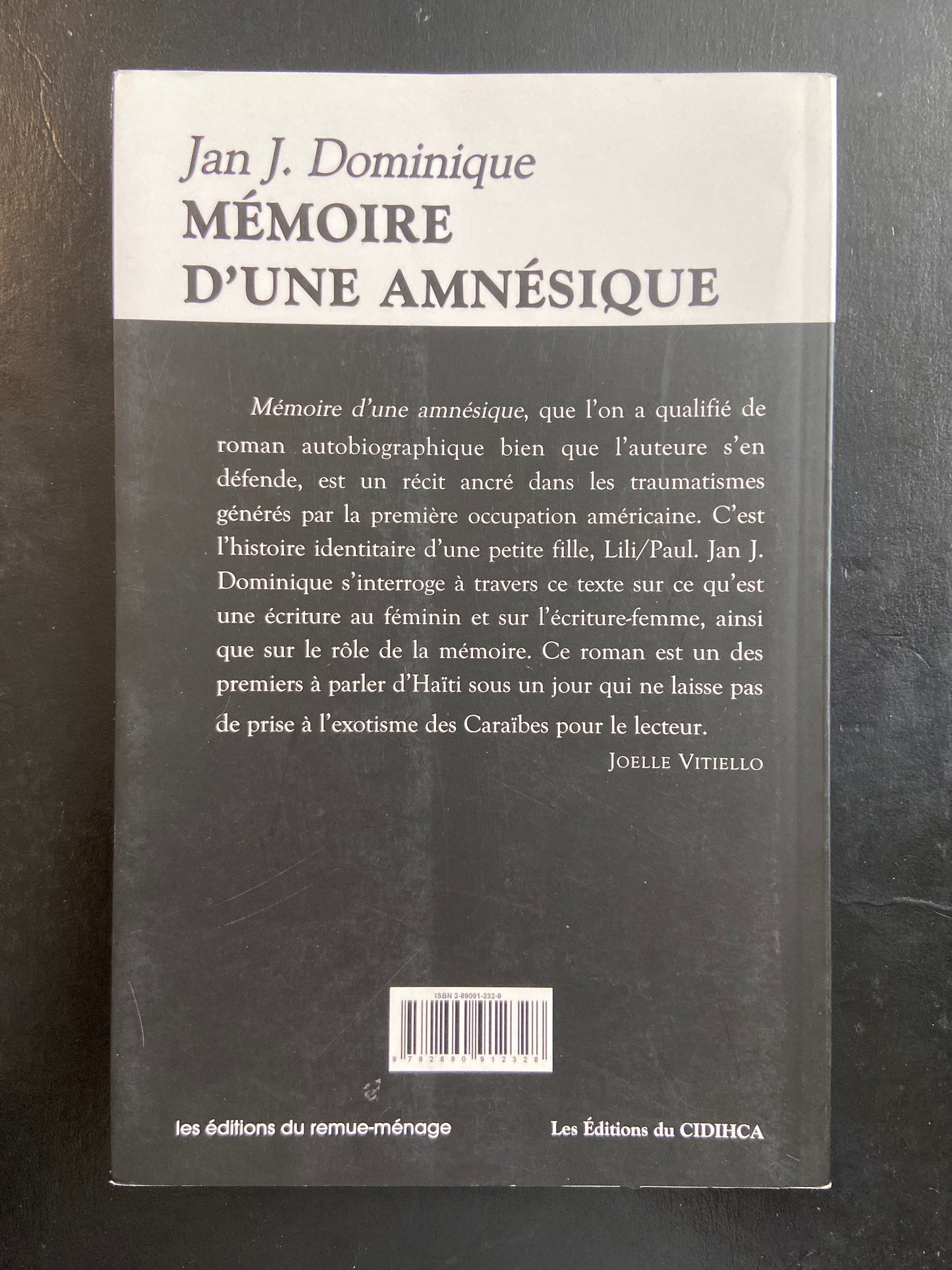MÉMOIRE D'UNE AMNÉSIQUE