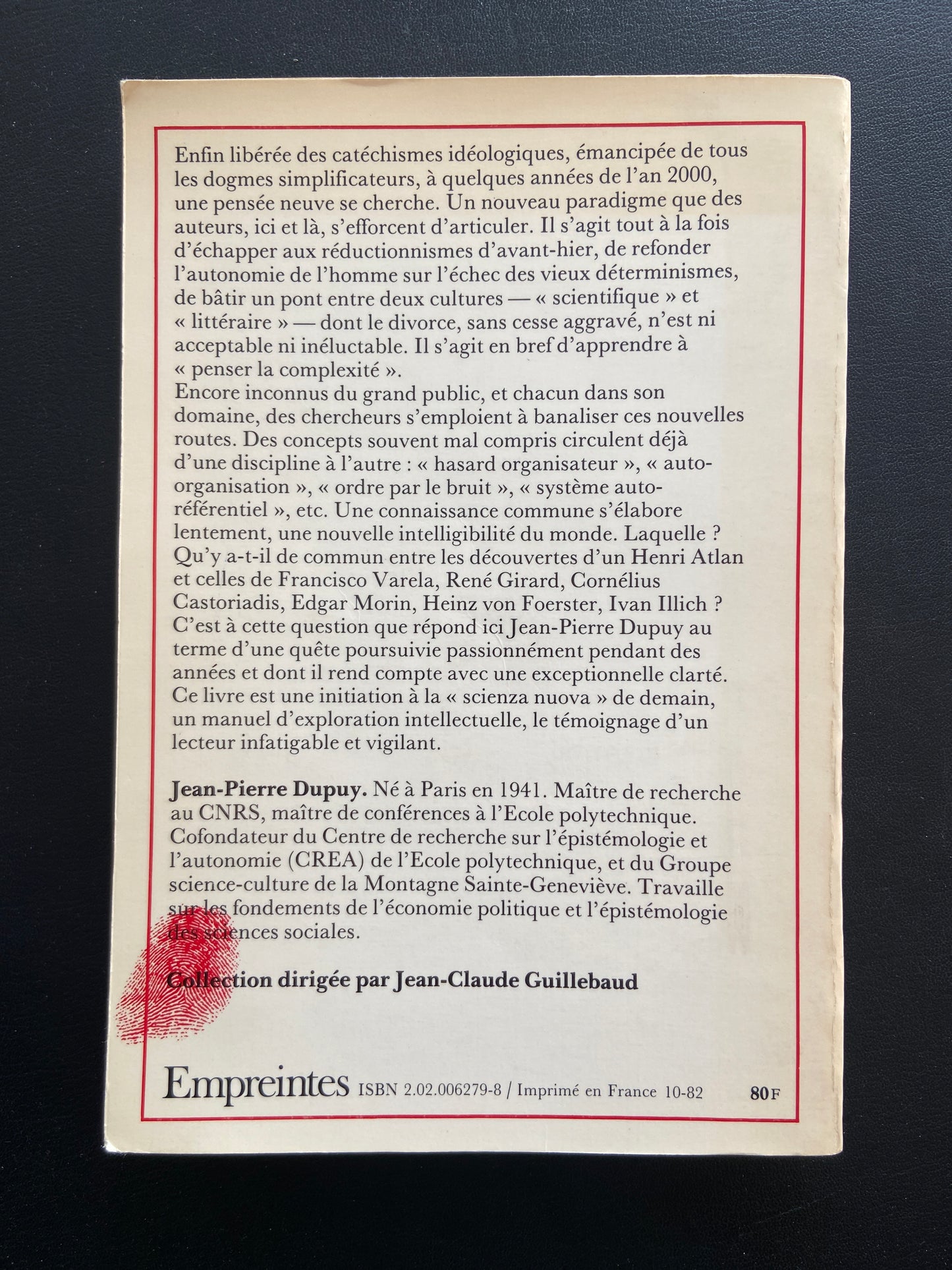 ORDRES ET DÉSORDRES - ENQUÊTE SUR UN NOUVEAU PARADIGME