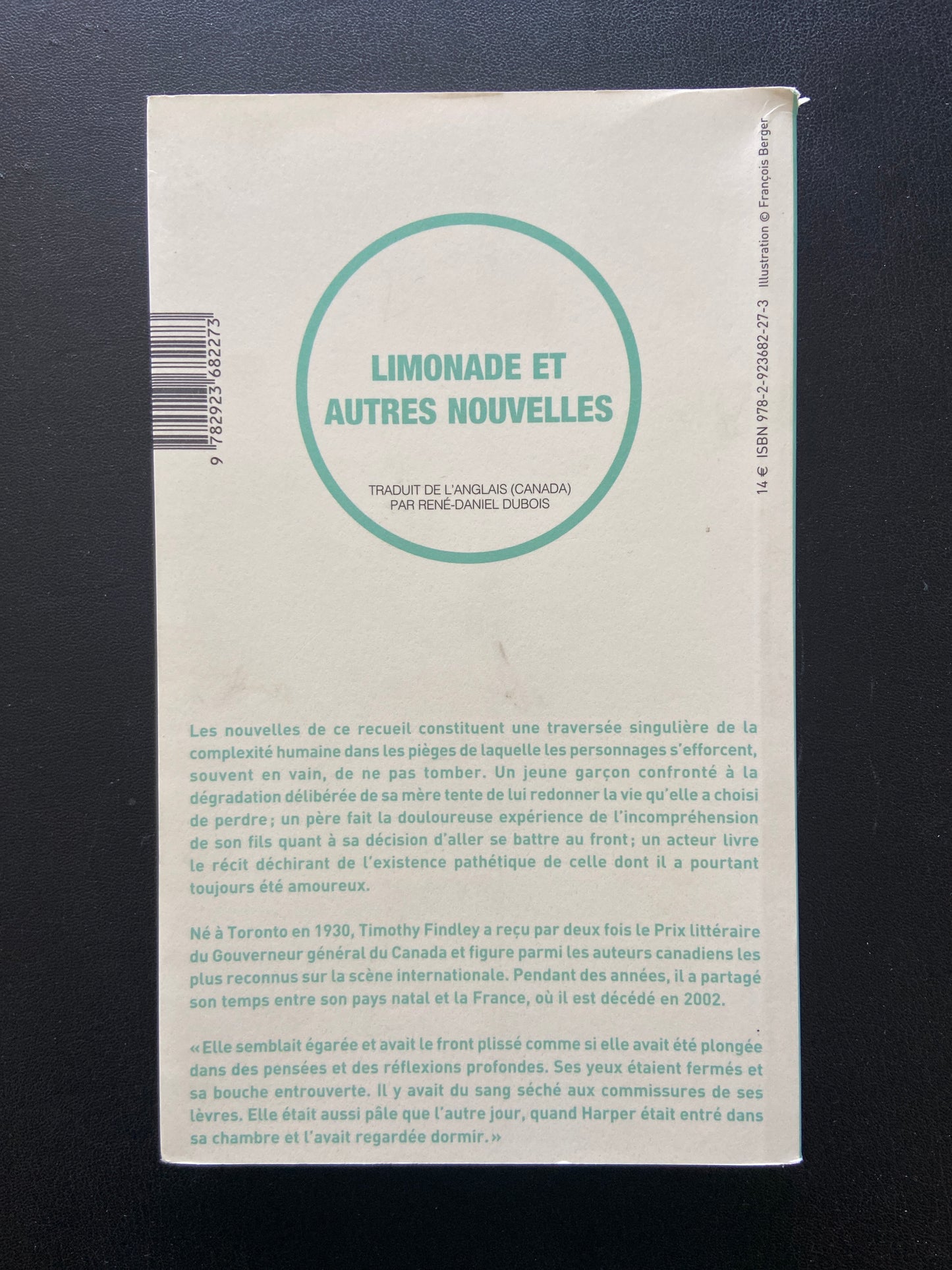 LIMONADE ET AUTRES NOUVELLES
