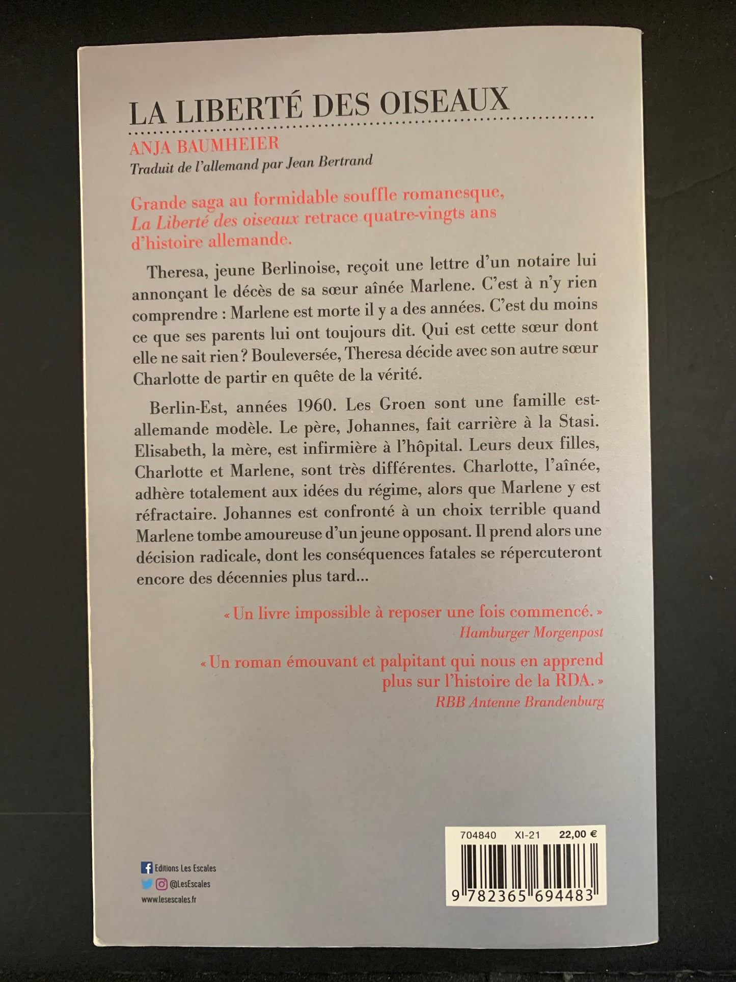 LA LIBERTÉ DES OISEAUX