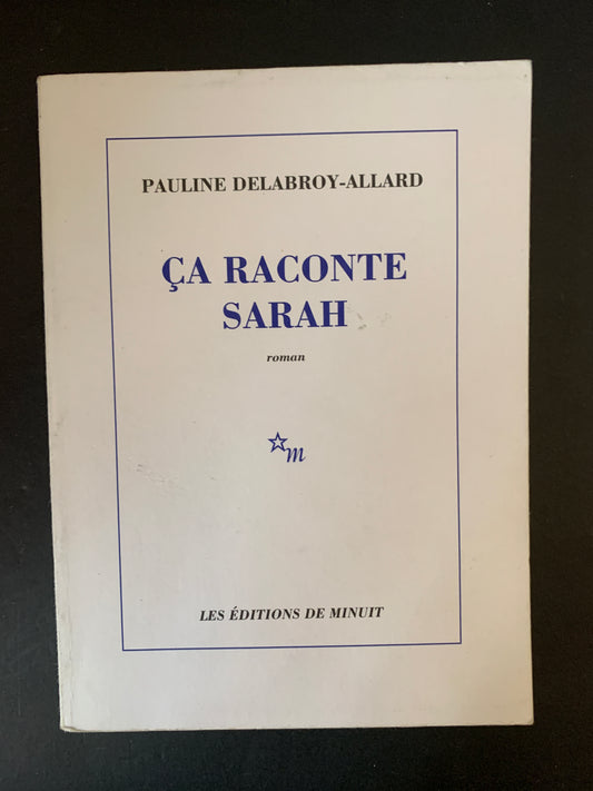 ÇA RACONTE SARAH