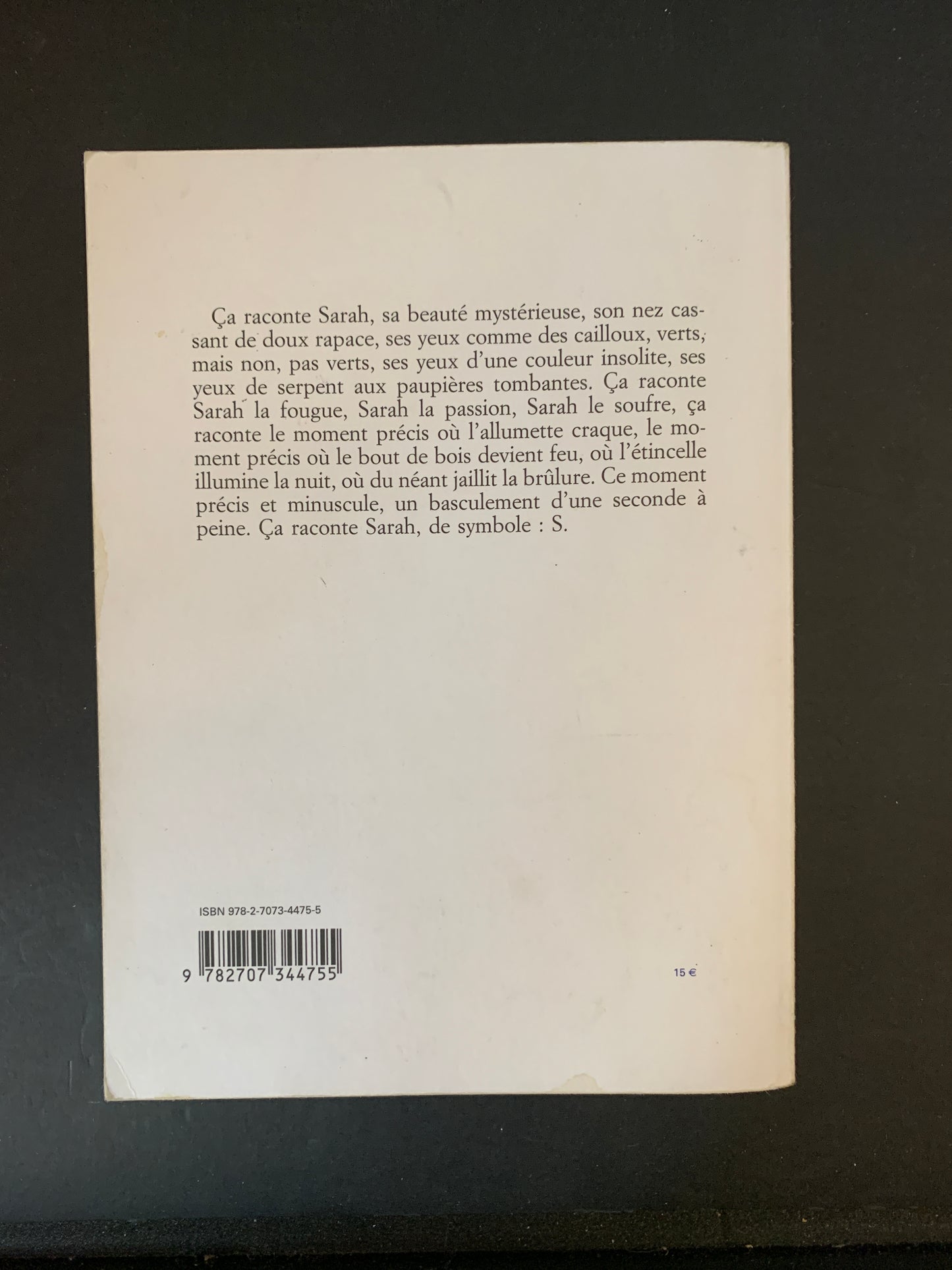 ÇA RACONTE SARAH