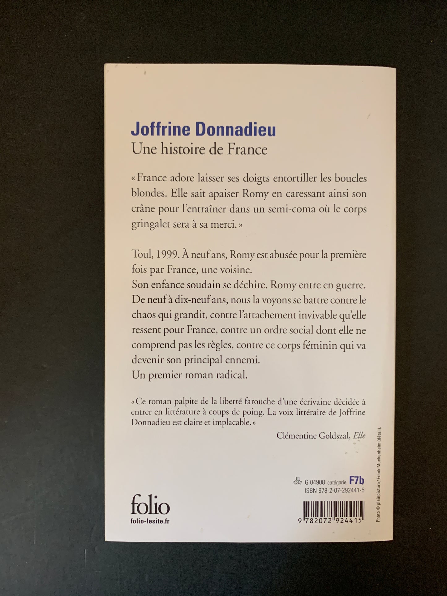 UNE HISTOIRE DE FRANCE